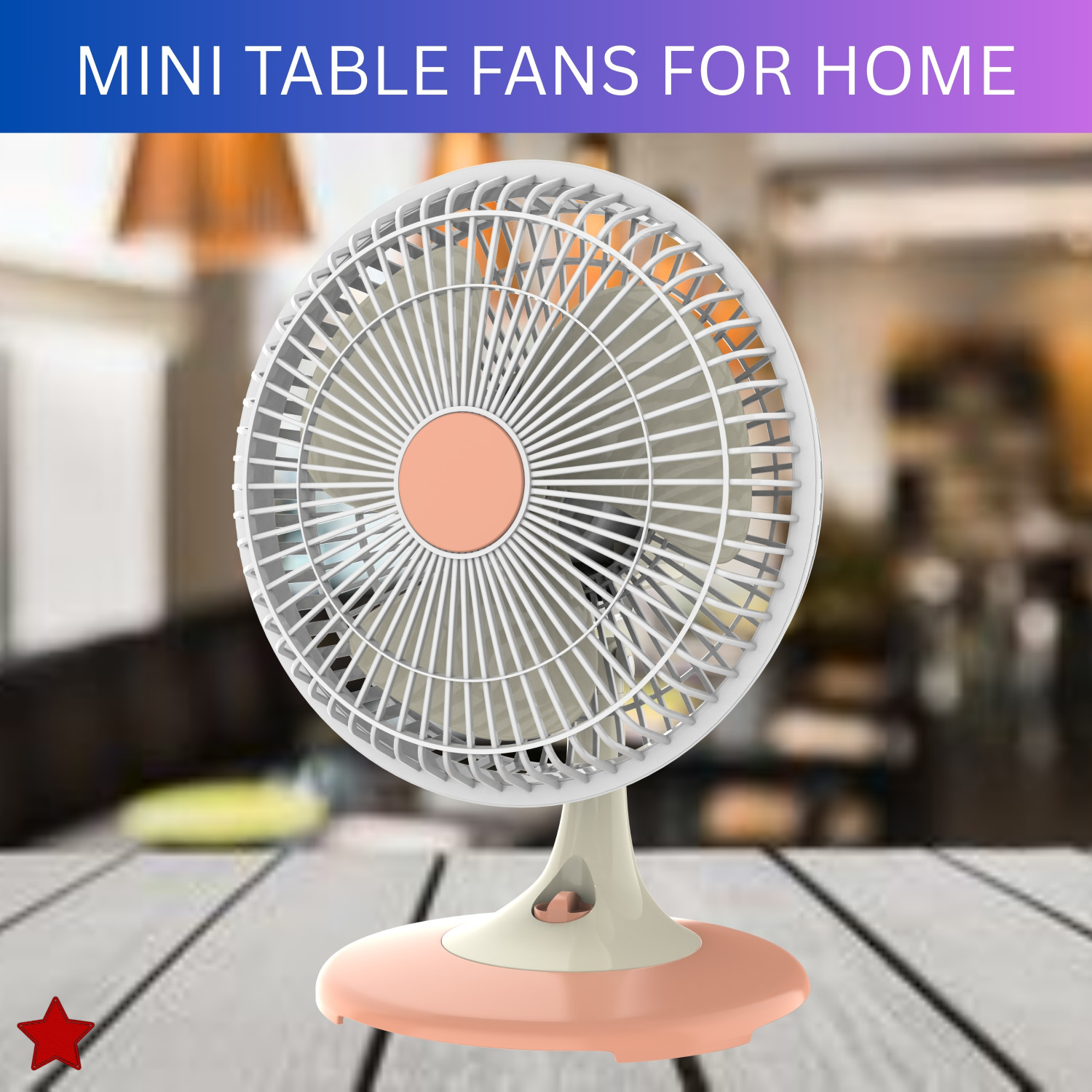 Image of Clairbell 300mm(12Inch.) Mini AC Cooler Fan, Small Evaporative Air Table Fan For HomeC431 Silent Operation 300 mm Table Fan
