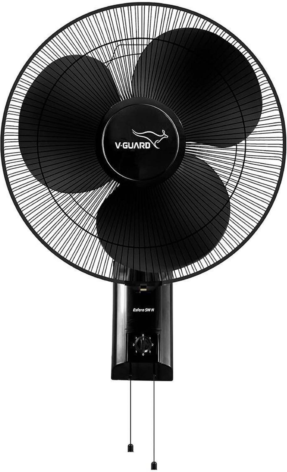 V-Guard Esfera SW N 400 mm Wall Fan Black - Image 1