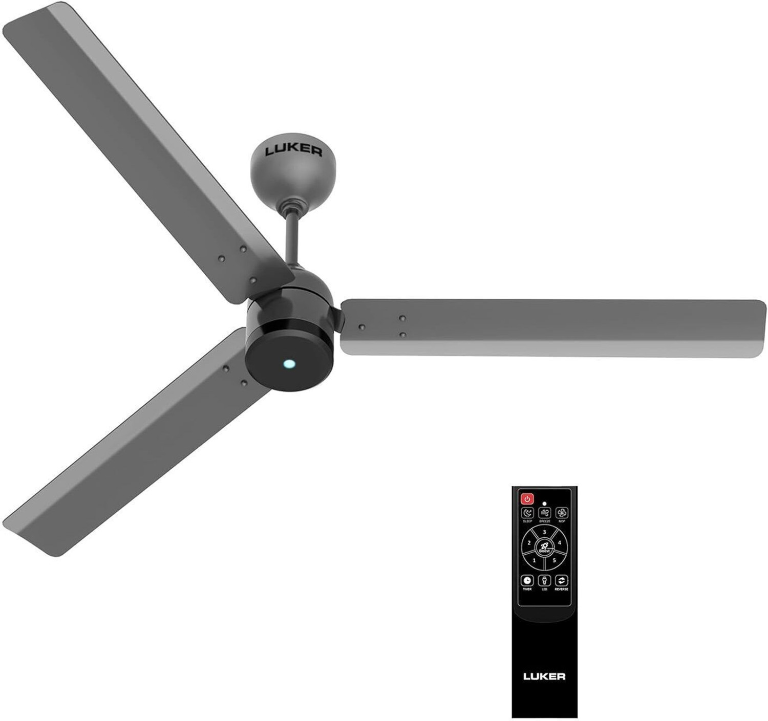 Image of LUKER USA Aero Zen BLDC Ceiling Fan with IR RemoteEnergy Saving High Air Delivery� with 3 Year Warranty 1200 mm Ceiling Fan
