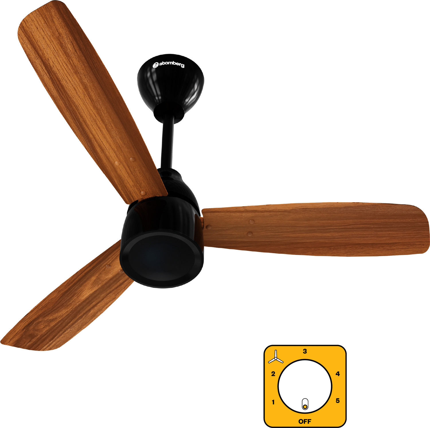 Image of Atomberg Renesa Prime Regulator Operated (No Remote)High Air DeliveryLow Noise with 3 Year Warranty BLDC Motor 900 mm Ceiling Fan