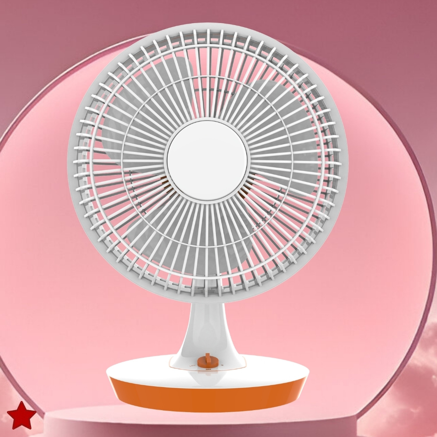Image of Clairbell Mini Ac Cooler for Room Cooling 300mm(12Inch.) Electric Table Fan For HomeVR464 Silent Operation 300 mm Table Fan