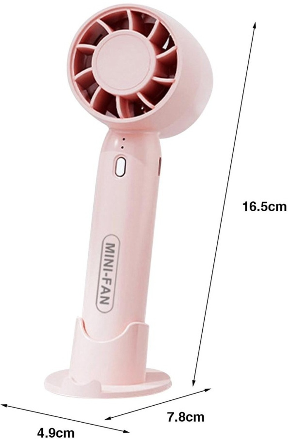 Image of TUNISKY Portable Mini Cooling Fan USB Rechargeable, Compact Personal Fan for Home with 1 Months Warranty 200 mm Table Fan