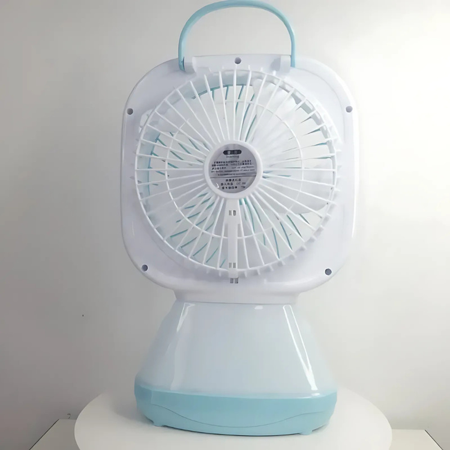 Image of DRUMSTONE Rechargeable Desk Fan with Quiet Personal 3-Speed Control - 15 Years Warranty 120 mm Table Fan