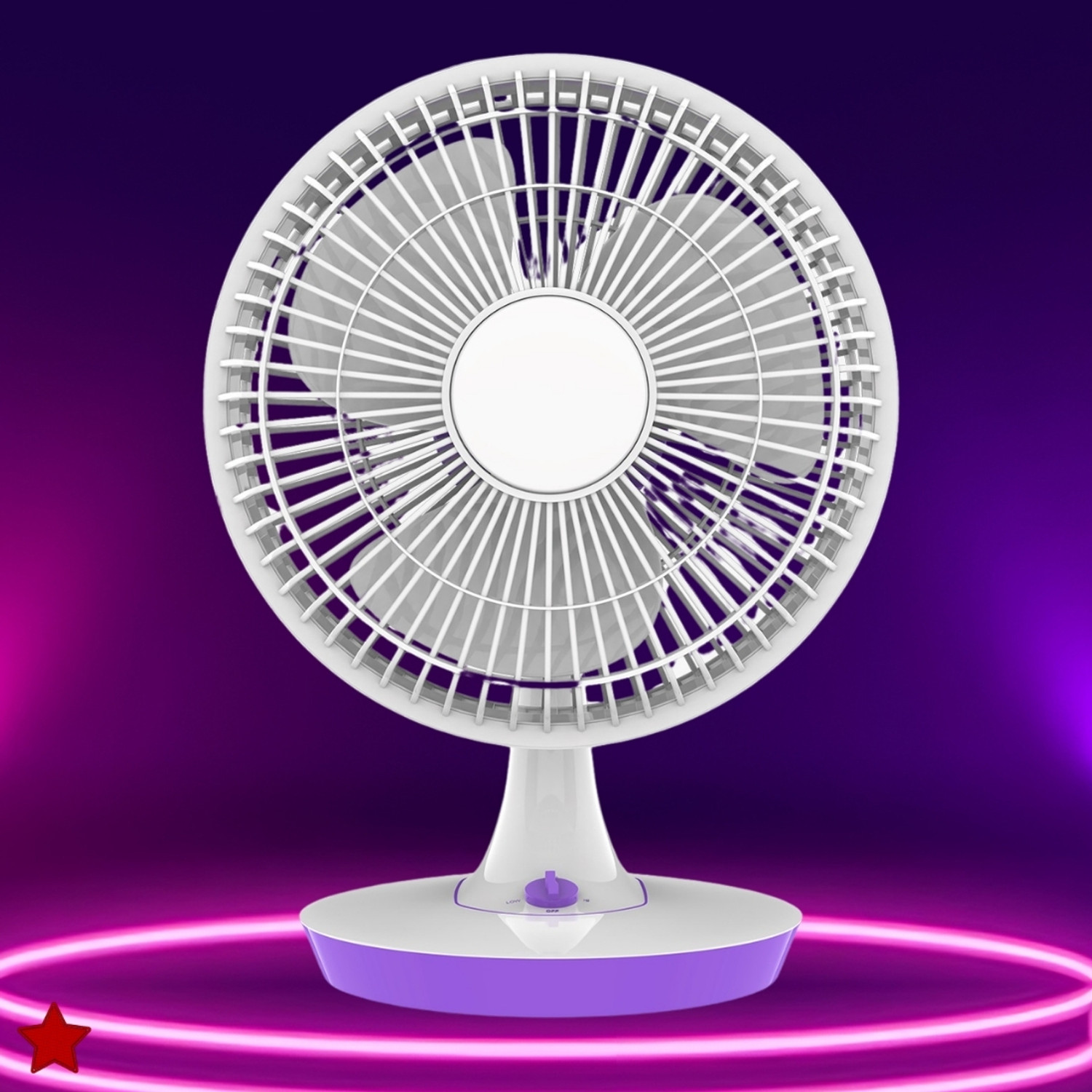 Image of Clairbell Mini Ac Cooler for Room Cooling 300mm(12Inch.) Electric Table Fan For HomeVE68 Silent Operation 300 mm Table Fan