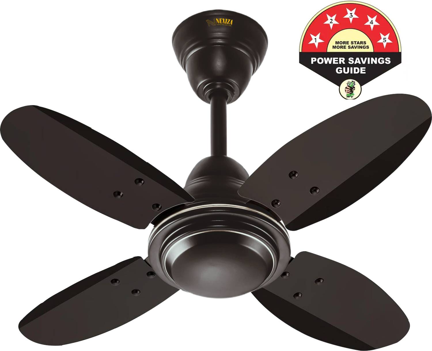 Nexiza Zema 001 Super | Ultra High Speed | 24 Inch with 2 Year Warranty Anti Dust 600 mm Ceiling Fan