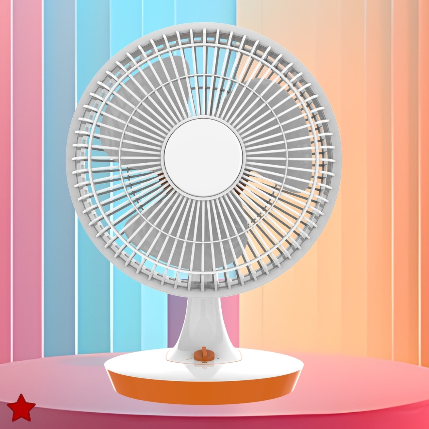 Image of Clairbell Mini Ac Cooler for Room Cooling 300mm(12Inch.) Electric Table Fan For HomeVR314 Silent Operation 300 mm Table Fan