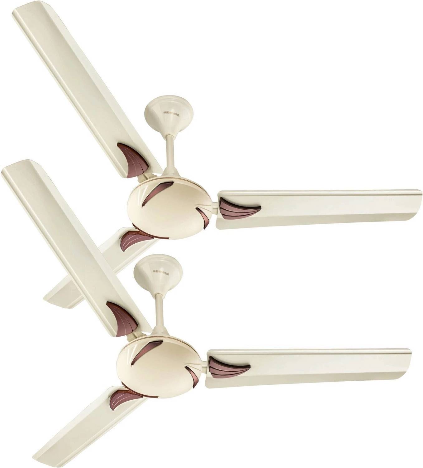 Kanishka Spyker Pk2 Ivory Copper | Energy Saving | Anti Dust | Silent Operation with 24 Months Warranty Ultra High Speed, Anti Dust, Anti Rust, Energy Saving, Silent Operation, High Air Delivery 1200 mm Ceiling Fan