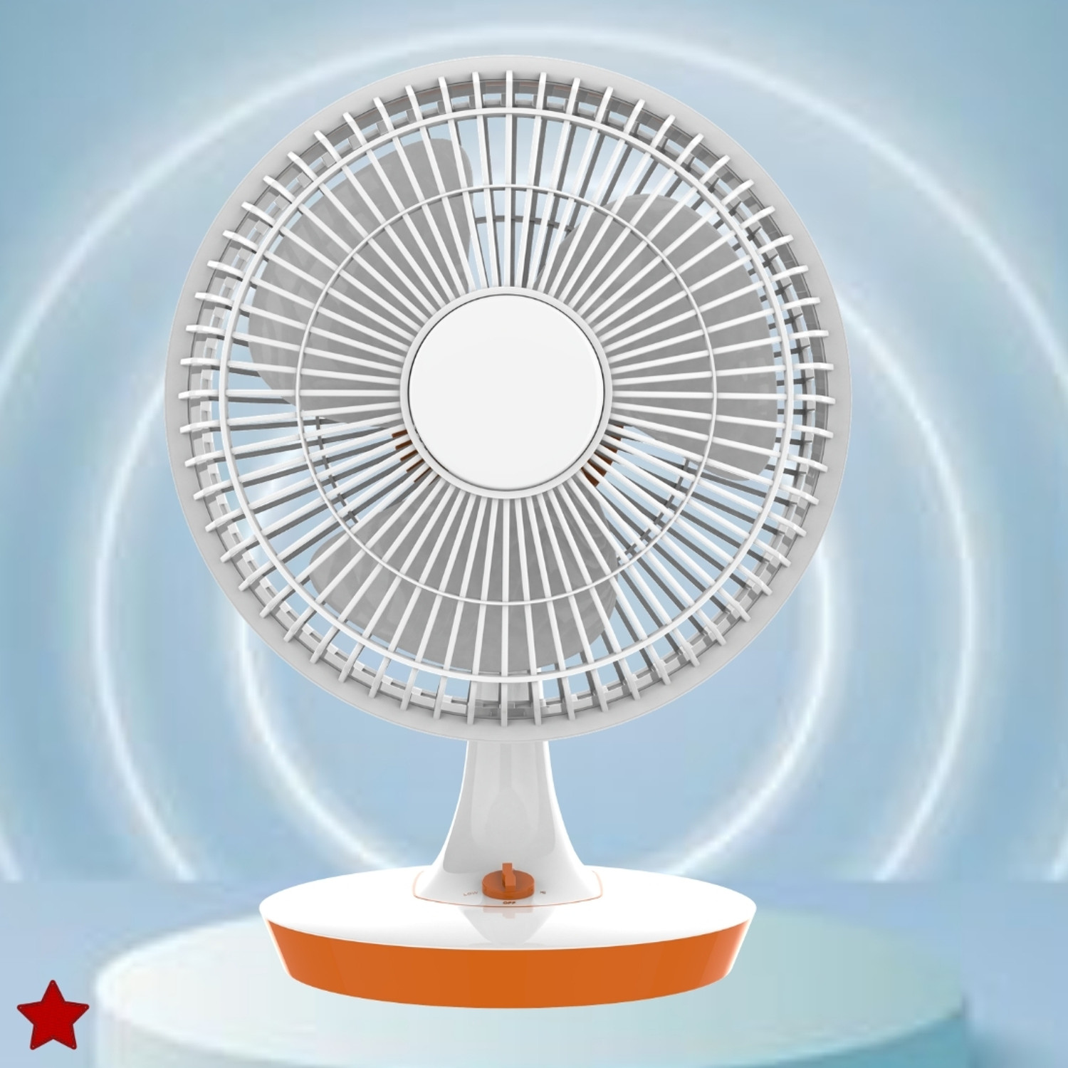 Image of SACRO Mini Ac Cooler for Room Cooling 300mm(12Inch.) Electric Table Fan For HomeZT445 Silent Operation 300 mm Table Fan