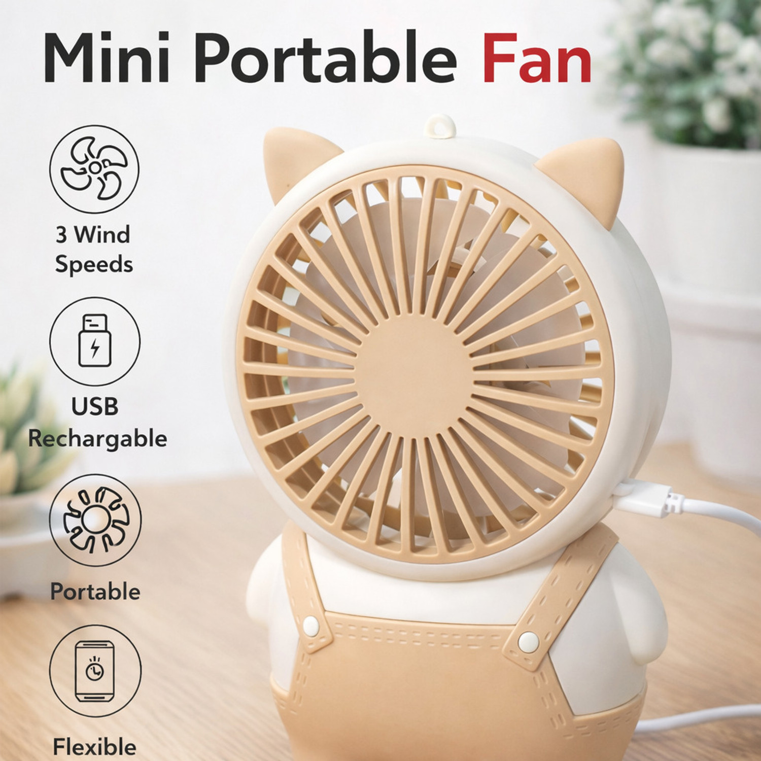 Image of nts EN-3063 90 mm Table Fan