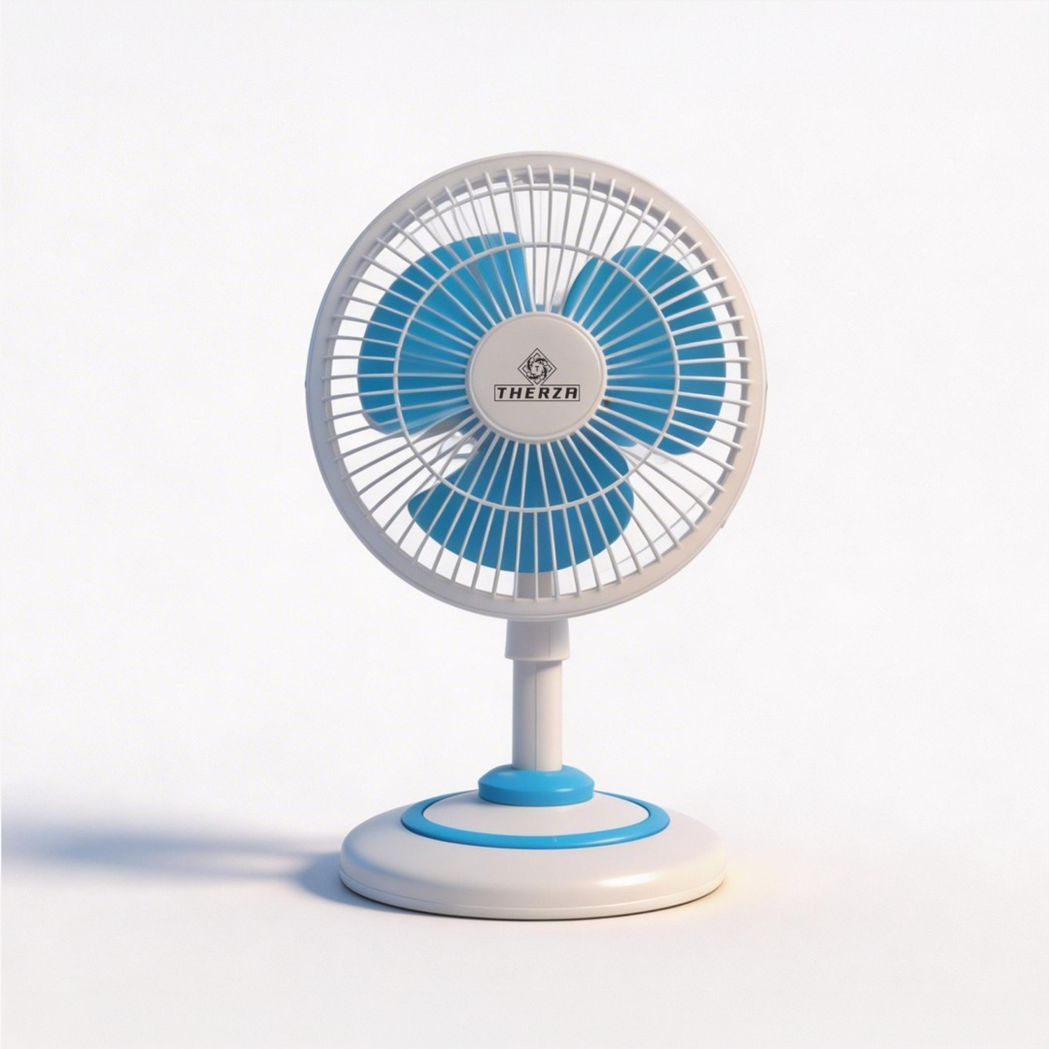 Image of therza Mini Bullet Pedestal Fan | Compact Table Fan | High-Speed 3 Blade Cooling with 12 Months Warranty Anti Dust, Anti Rust, Silent Operation, Ultra High Speed, High Air Delivery, Energy Saving 304 mm Pedestal Fan