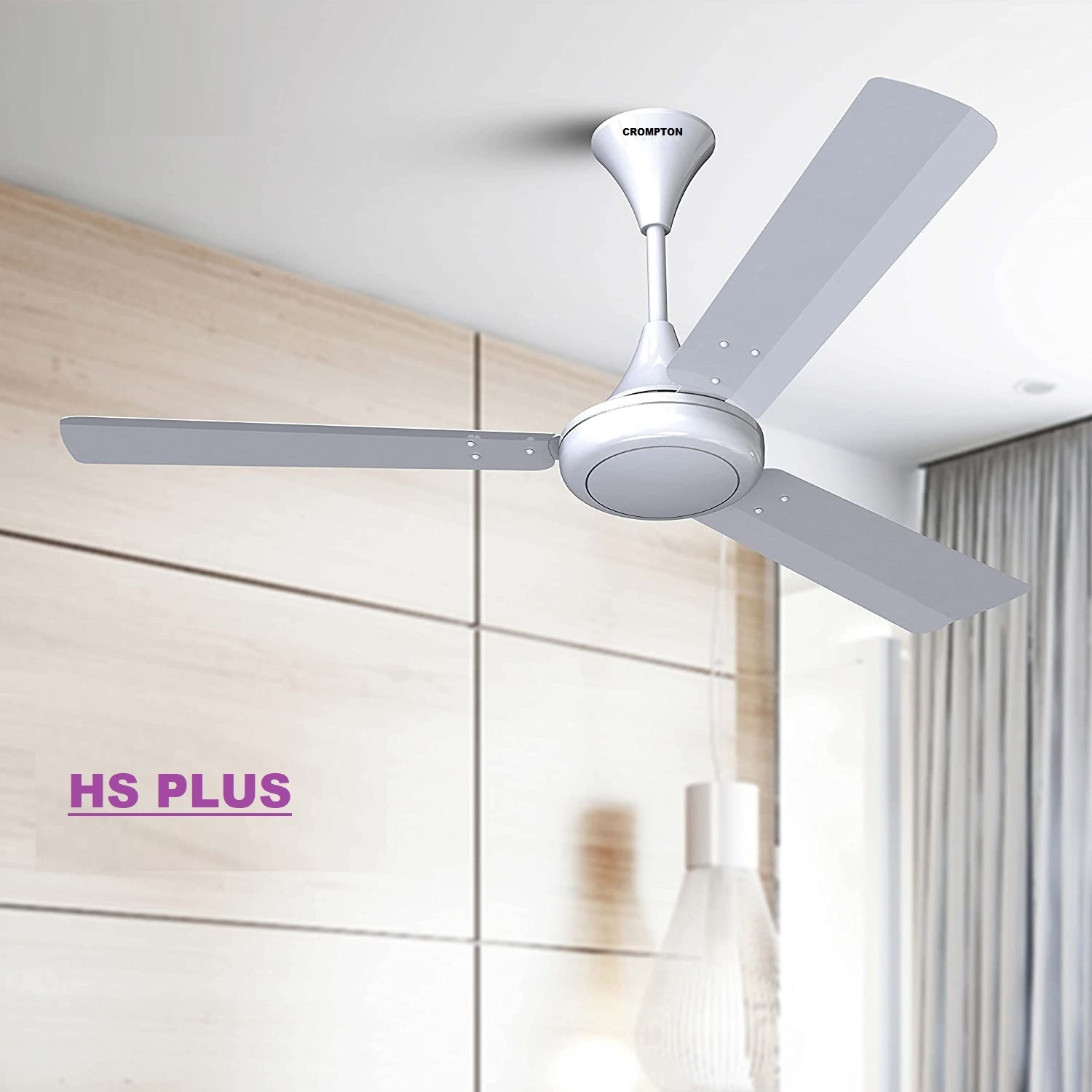 Image of Crompton SUREBREEZE 400 RPM HS Plus Super HIGH SPEED 100% COPPER MOTOR LONGER LIFE 223 with 24 Months Warranty Energy Saving 1200 mm Ceiling Fan