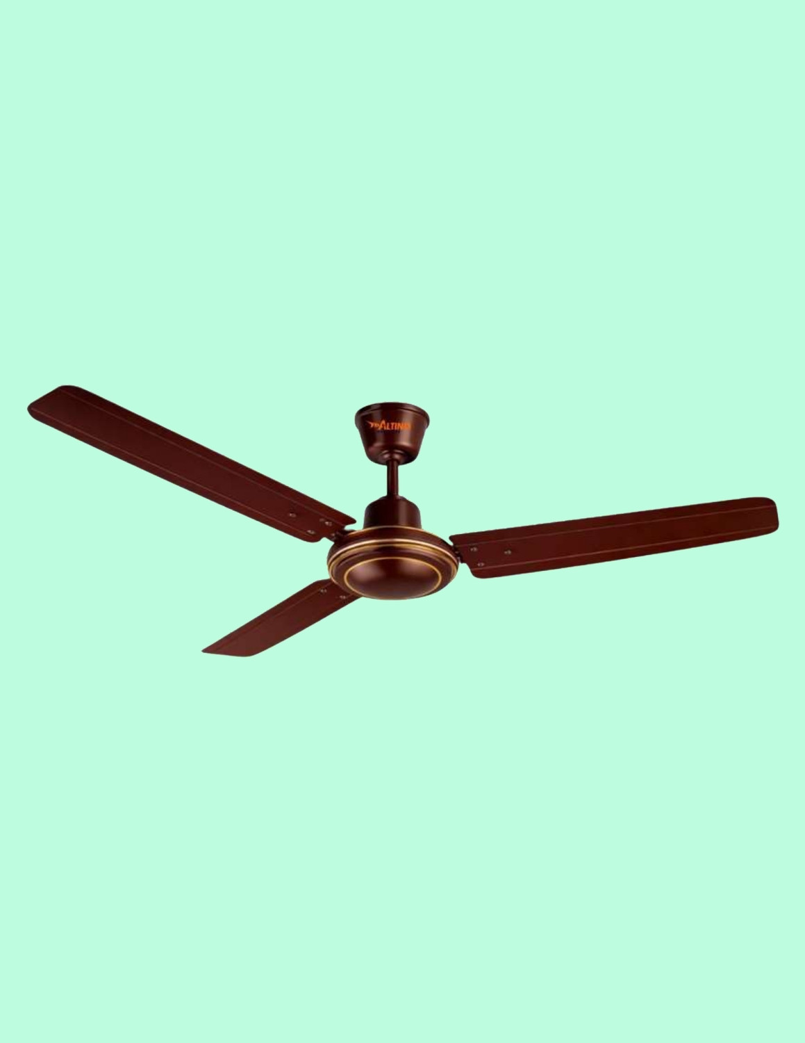 Image of ALTINO TEZZZ Glossy Brown-46 with 1 Year Warranty 1200 mm Ceiling Fan