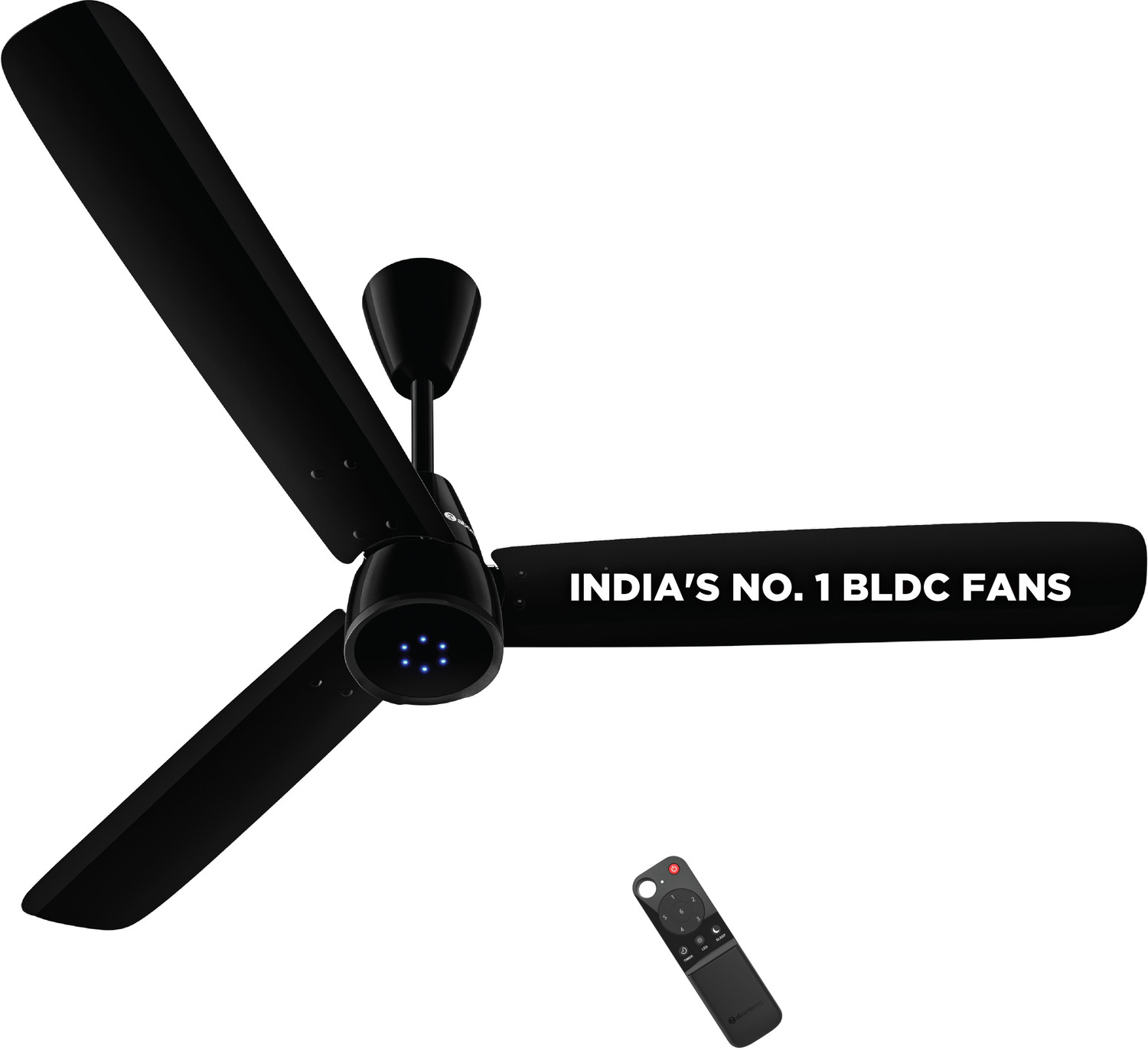 Image of Atomberg Renesa Epoque | Advance air+ Technology | Sleek Fan | LED Indicator | Low Noise with 2 Year Warranty BLDC Motor with Remote 1200 mm Ceiling Fan
