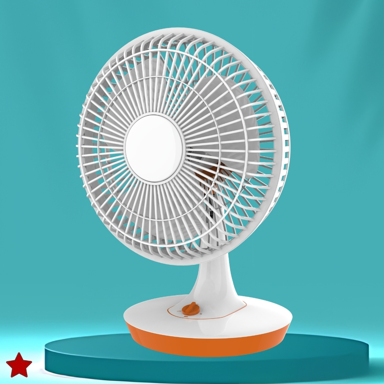 Image of GUGGU Mini Ac Cooler for Room Cooling 300mm(12Inch.) Electric Table Fan For HomeBR174 Silent Operation 300 mm Table Fan