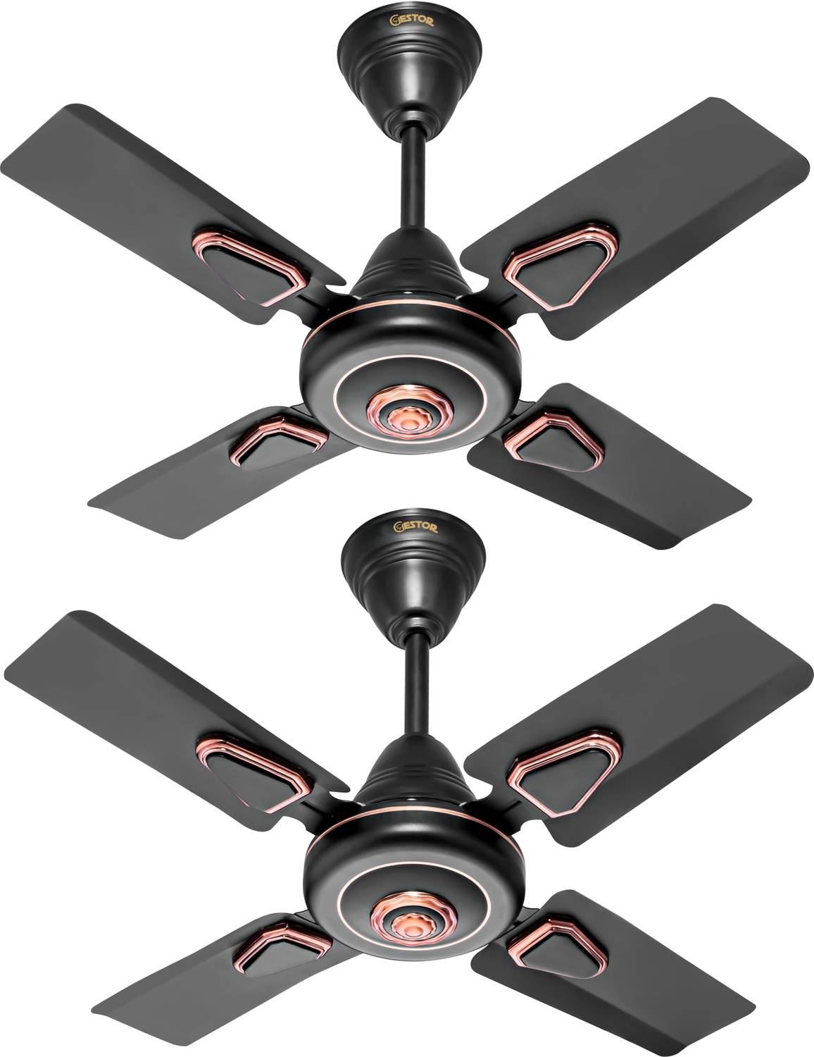 GESTOR Amazy | Ultra High Speed | 24 Inch Decorative with 3 Year Warranty Anti Dust 600 mm Ceiling Fan