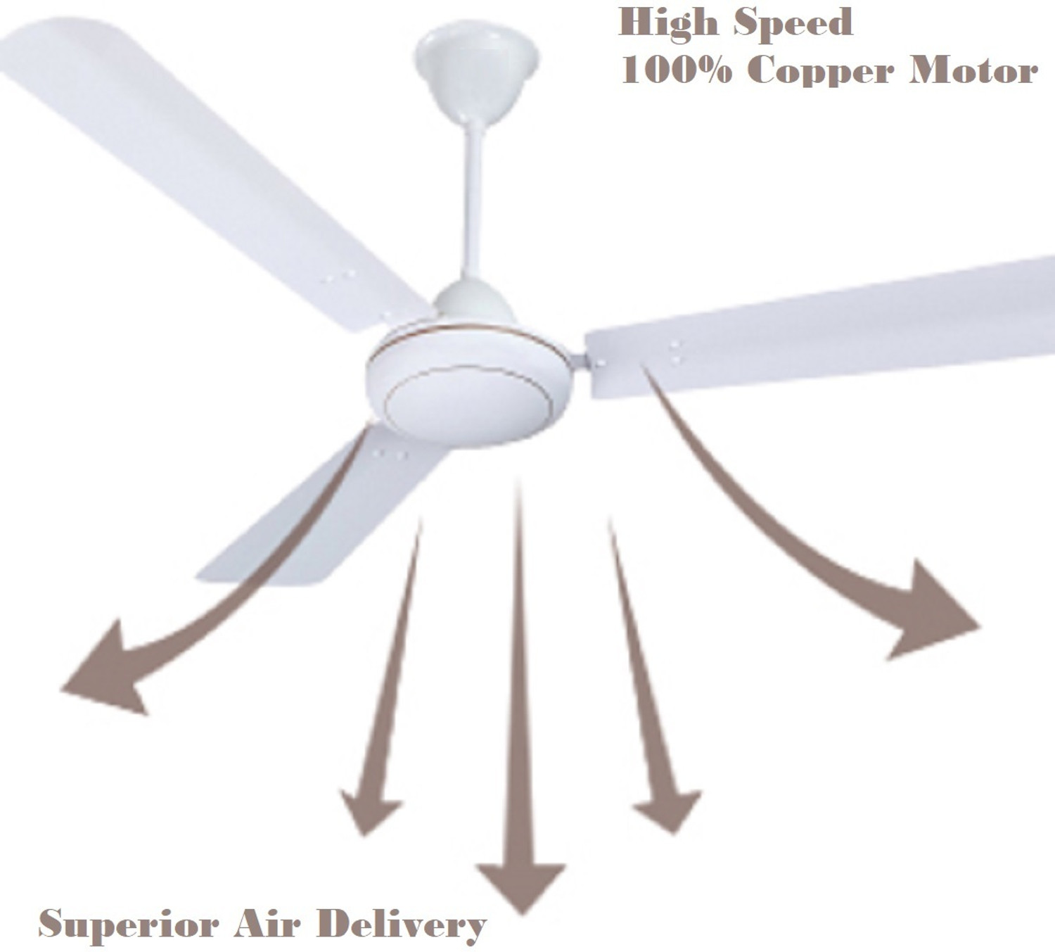 Image of Crompton SUPER HIGH SPEED 400 RPM 51 Watts Energy Saver 100% COPPER Longer Life12 with 24 Months Warranty Ultra High Speed 900 mm Ceiling Fan