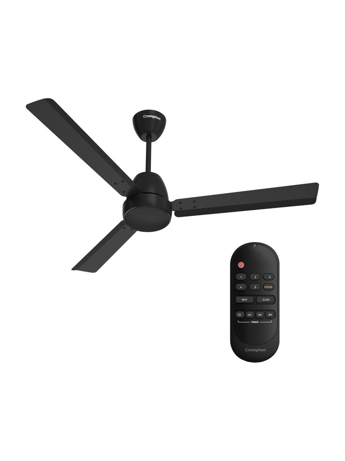 Crompton Energion Nucleoid BLDC Technology Remote Control High Air Delivery with 4 Year Warranty Energy Saving 1200 mm Ceiling Fan