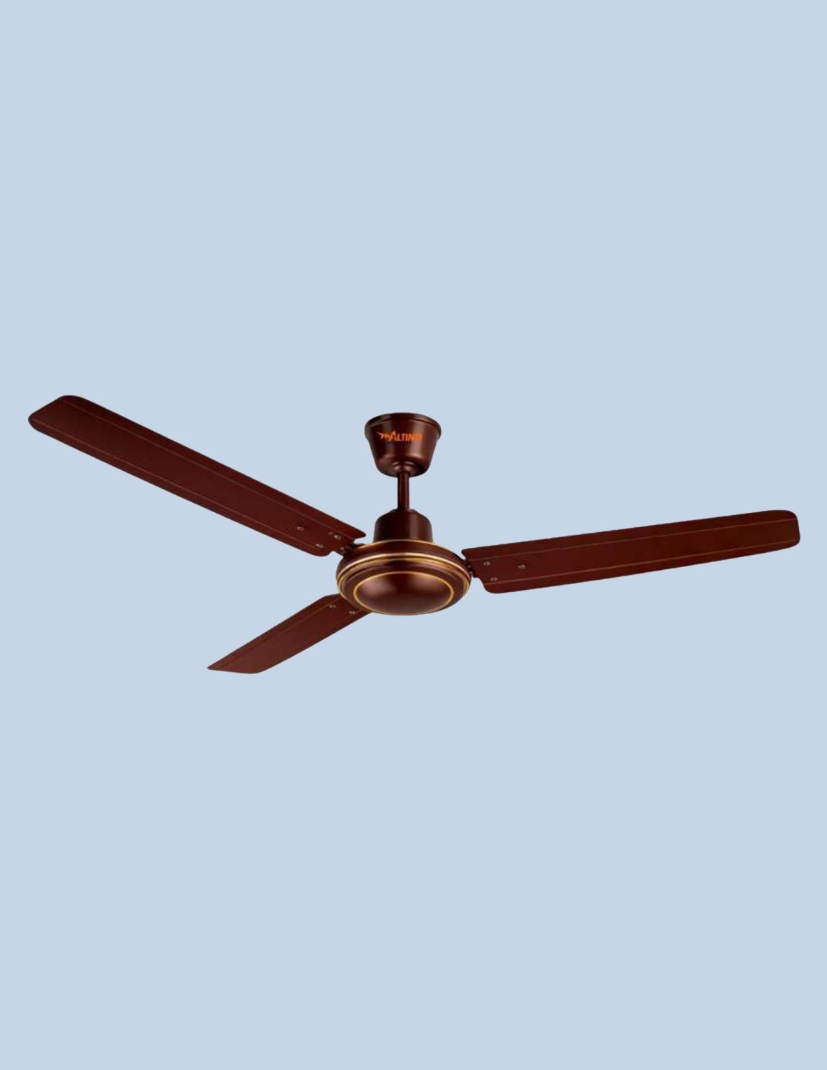 Image of ALTINO TEZZZ Glossy Brown-8 with 1 Year Warranty 1200 mm Ceiling Fan