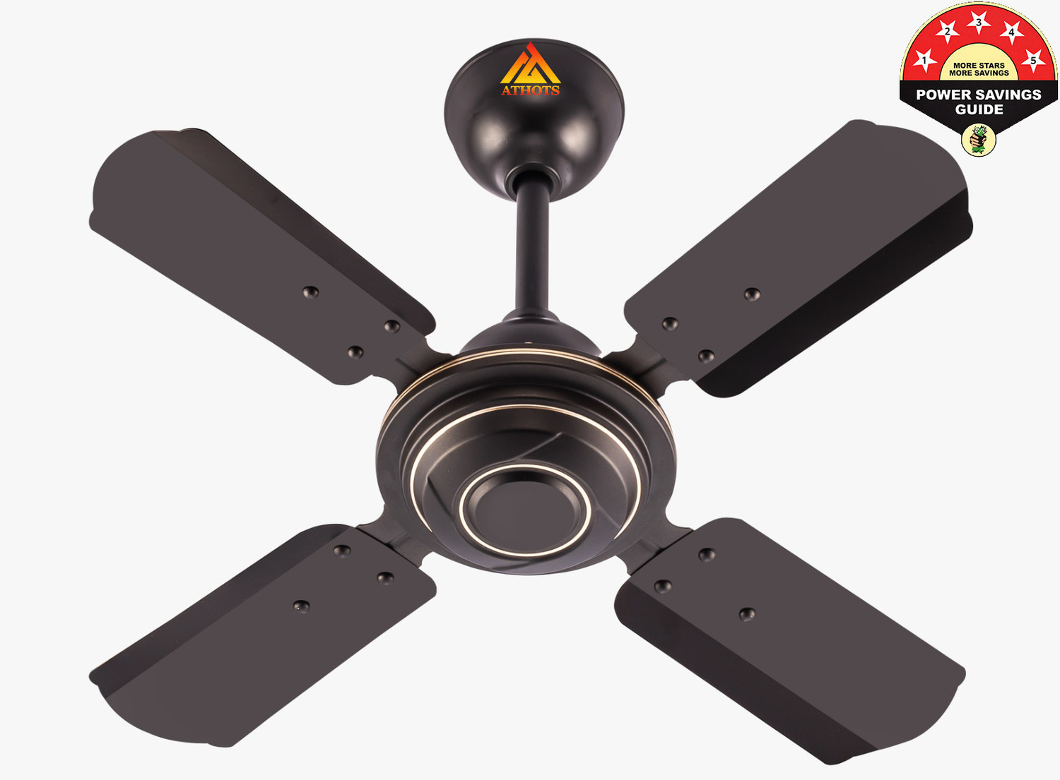 Image of Athots Momentum 24 Inch Ultra High Speed with 30 Months Warranty Energy Saving, High Air Delivery 600 mm Ceiling Fan