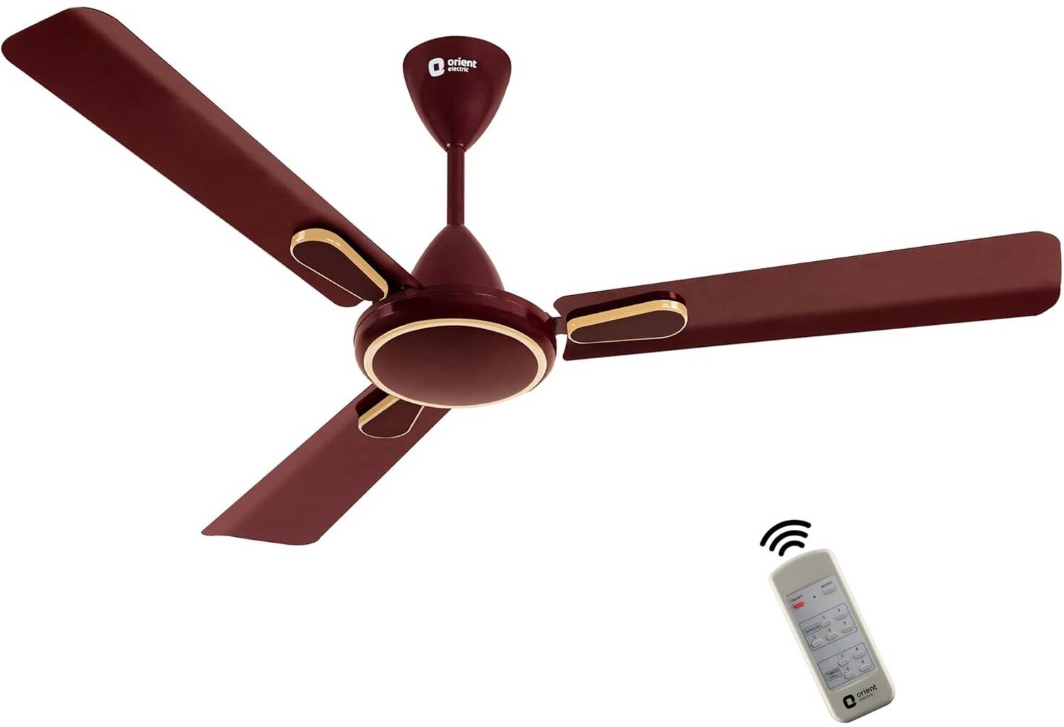 Orient Electric HECTOR DECO with 5 Year Warranty BLDC Motor with Remote 1200 mm Ceiling Fan