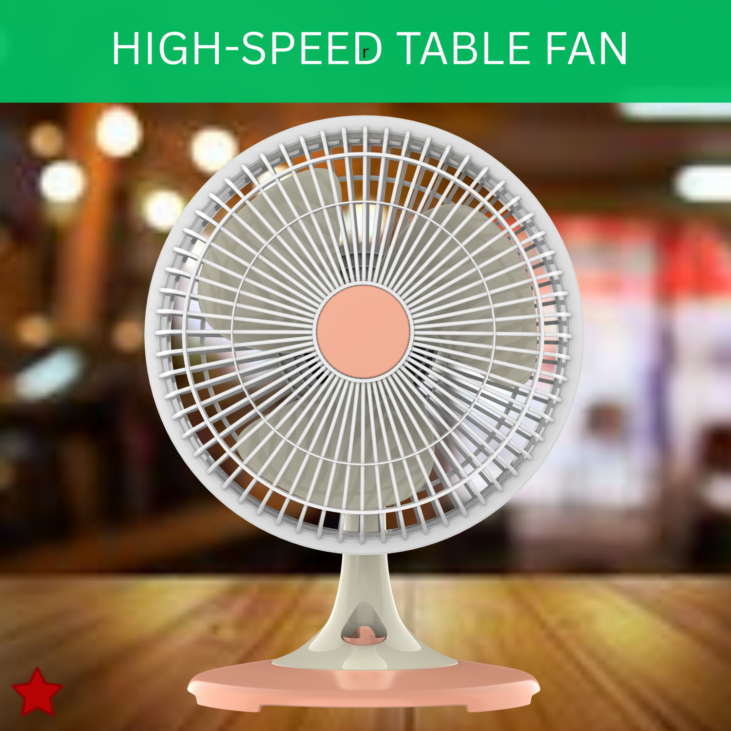 Image of SACRO 300mm(12Inch.) Mini AC Cooler Fan, Small Evaporative Air Table Fan For HomeZ291 Silent Operation 300 mm Table Fan