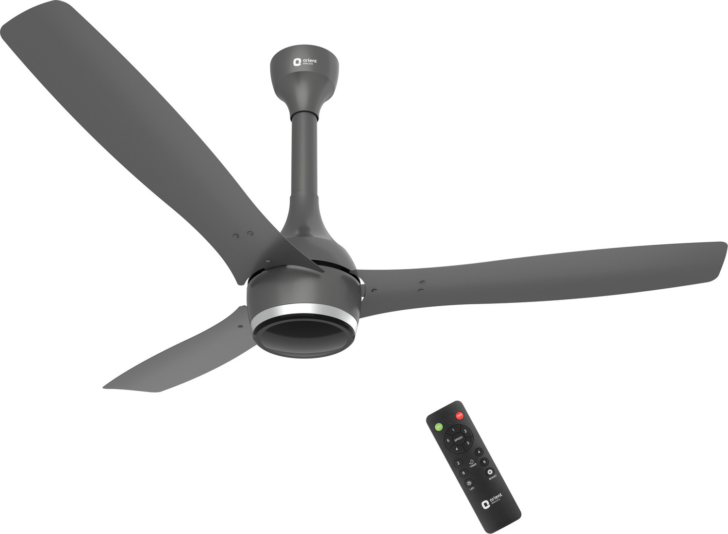 Image of Orient Electric Aeon BLDC Pro with 5 Year Warranty Anti Dust, BLDC Motor with Remote, Energy Saving, High Air Delivery, Silent Operation 1200 mm Ceiling Fan