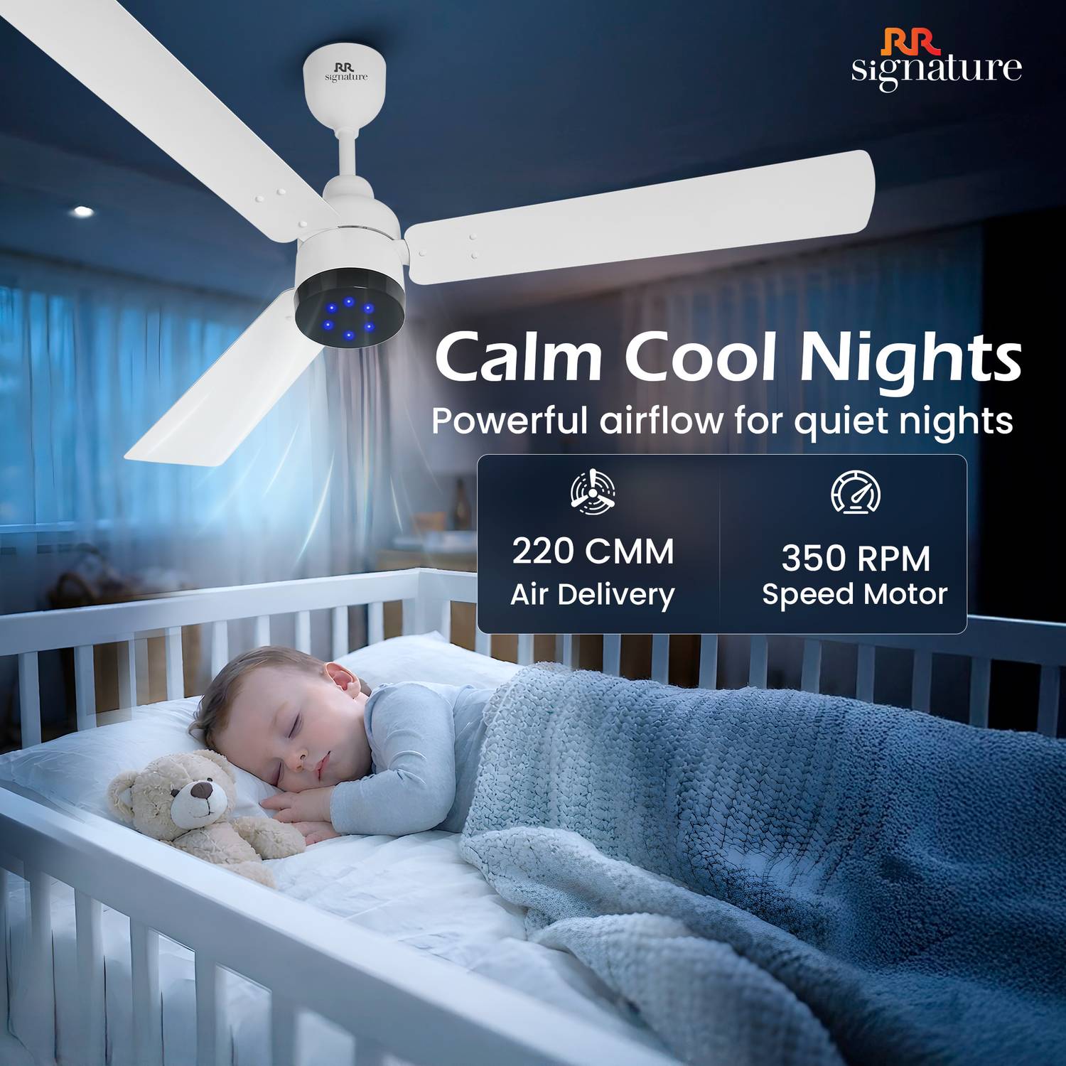 RR Signature Energy Pro 1200 mm Ceiling Fan - Image 3