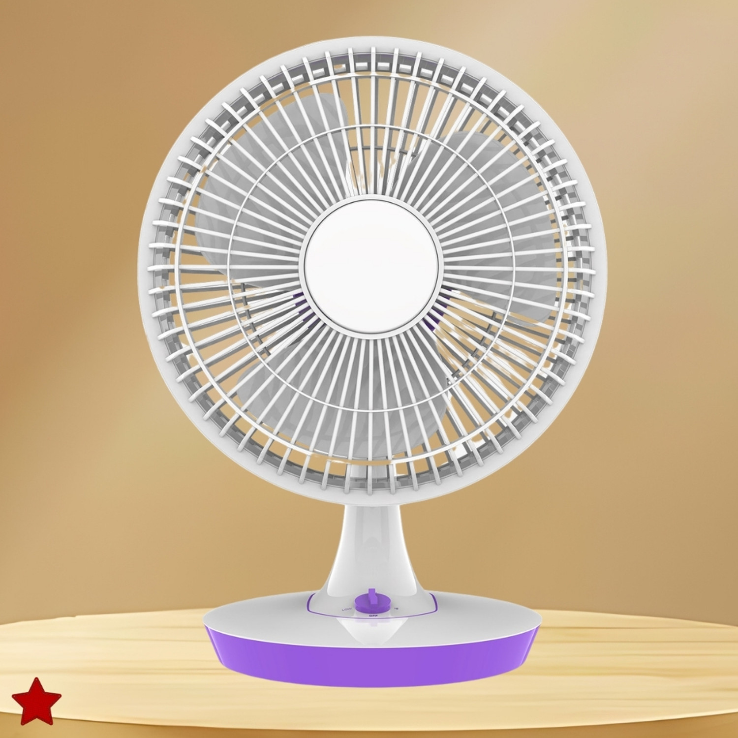 Image of SACRO Mini Ac Cooler for Room Cooling 300mm(12Inch.) Electric Table Fan For HomeZQ41 Silent Operation 300 mm Table Fan