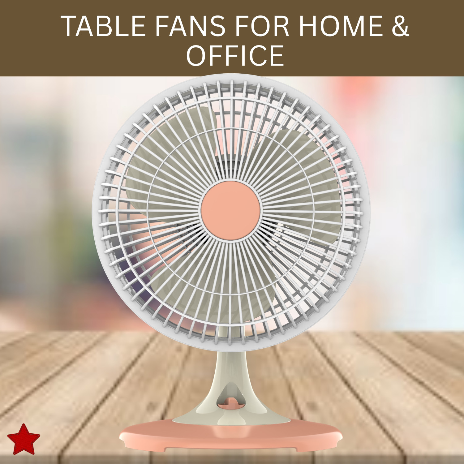 Image of YAROH 300mm(12Inch.) Mini AC Cooler Fan, Small Evaporative Air Table Fan For HomeQ26 Silent Operation 300 mm Table Fan