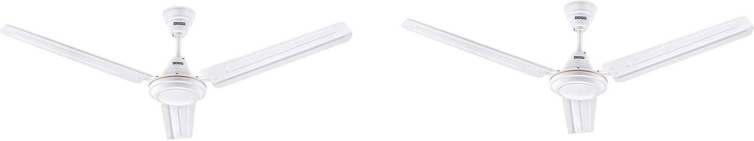 USHA Racer (1 Star) Pack of 2 with 2 Year Warranty 1200 mm Ceiling Fan