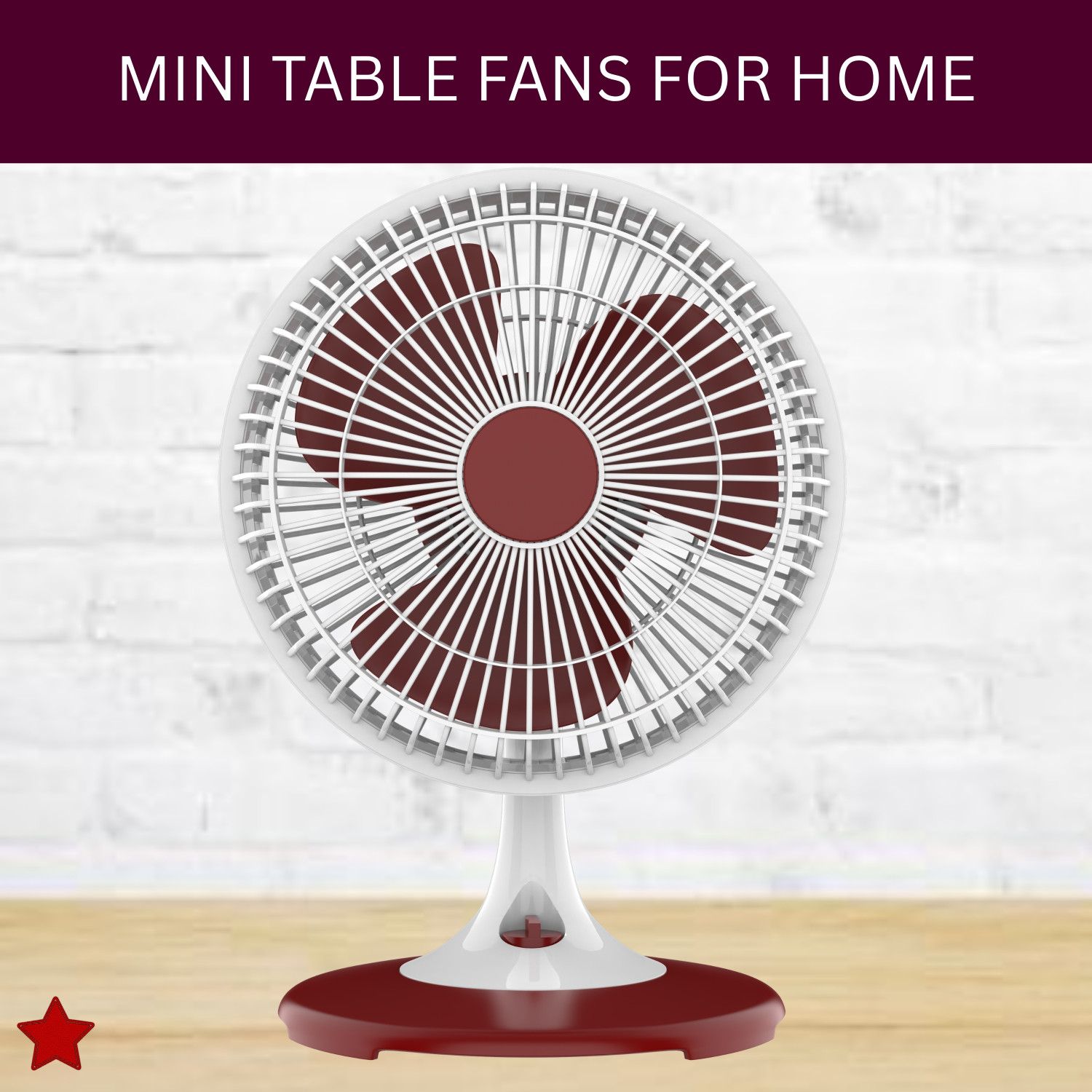 Image of FRONY 300mm(12Inch.) Mini AC Cooler Fan, Small Evaporative Air Table Fan For HomeX217 Silent Operation 300 mm Table Fan