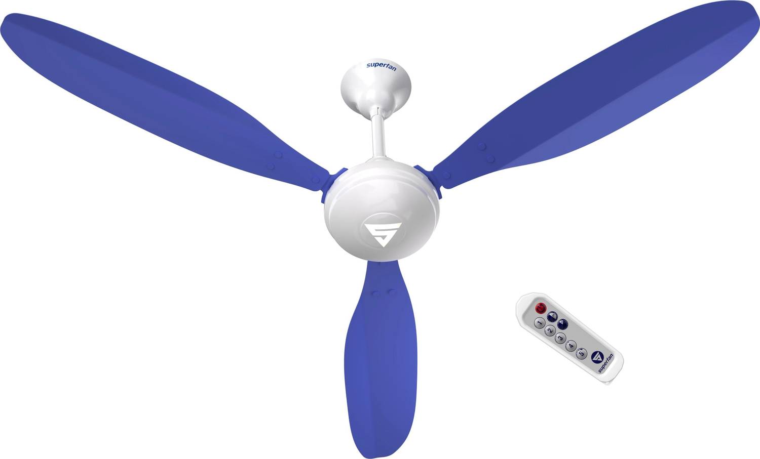 Superfan X1 with 5 Year Warranty BLDC Motor with Remote 1200 mm Ceiling Fan