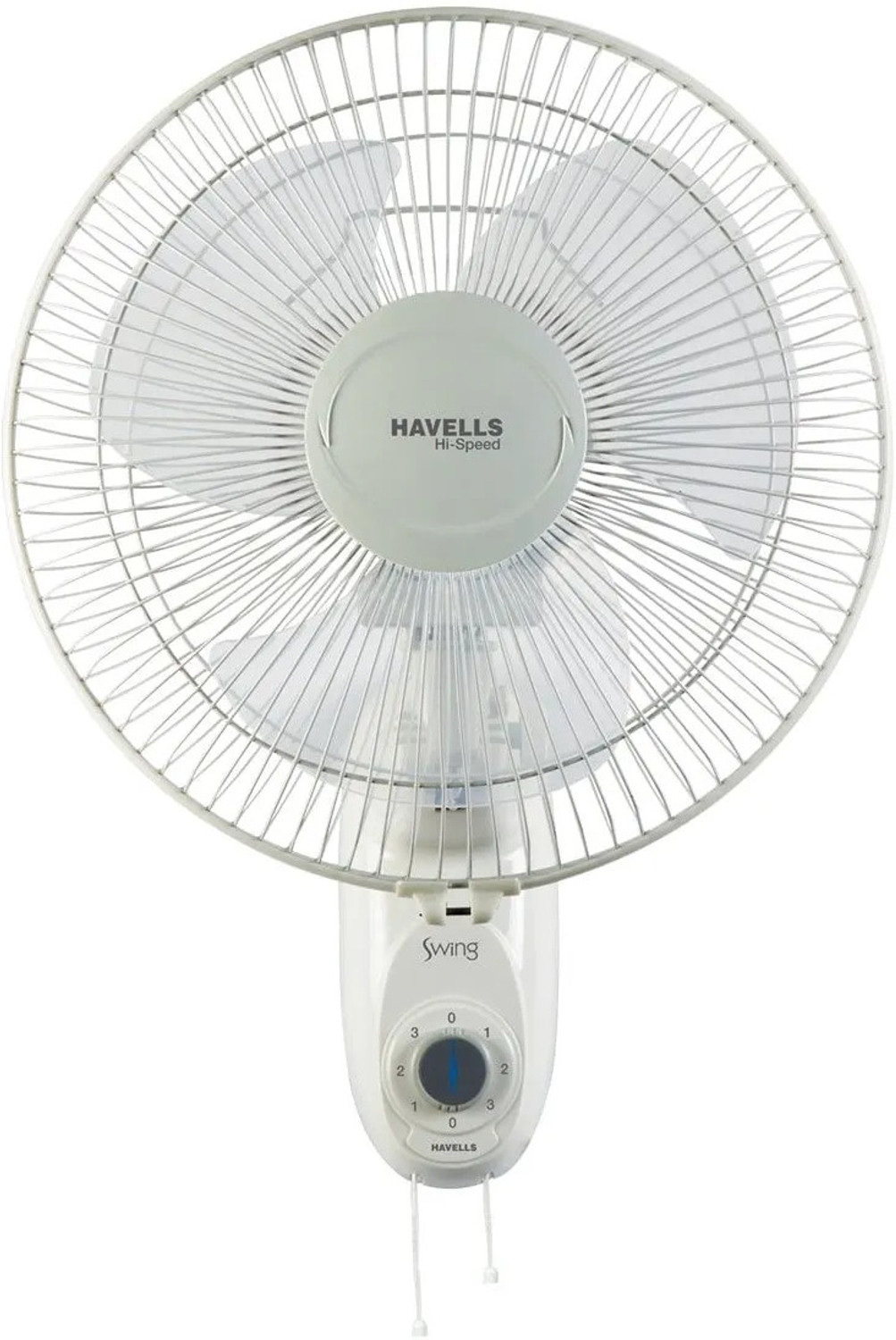 Image of HAVELLS 300 MM SWING WALL HS FAN OFF WHITE with 2 Year Warranty Silent Operation Wall Fan