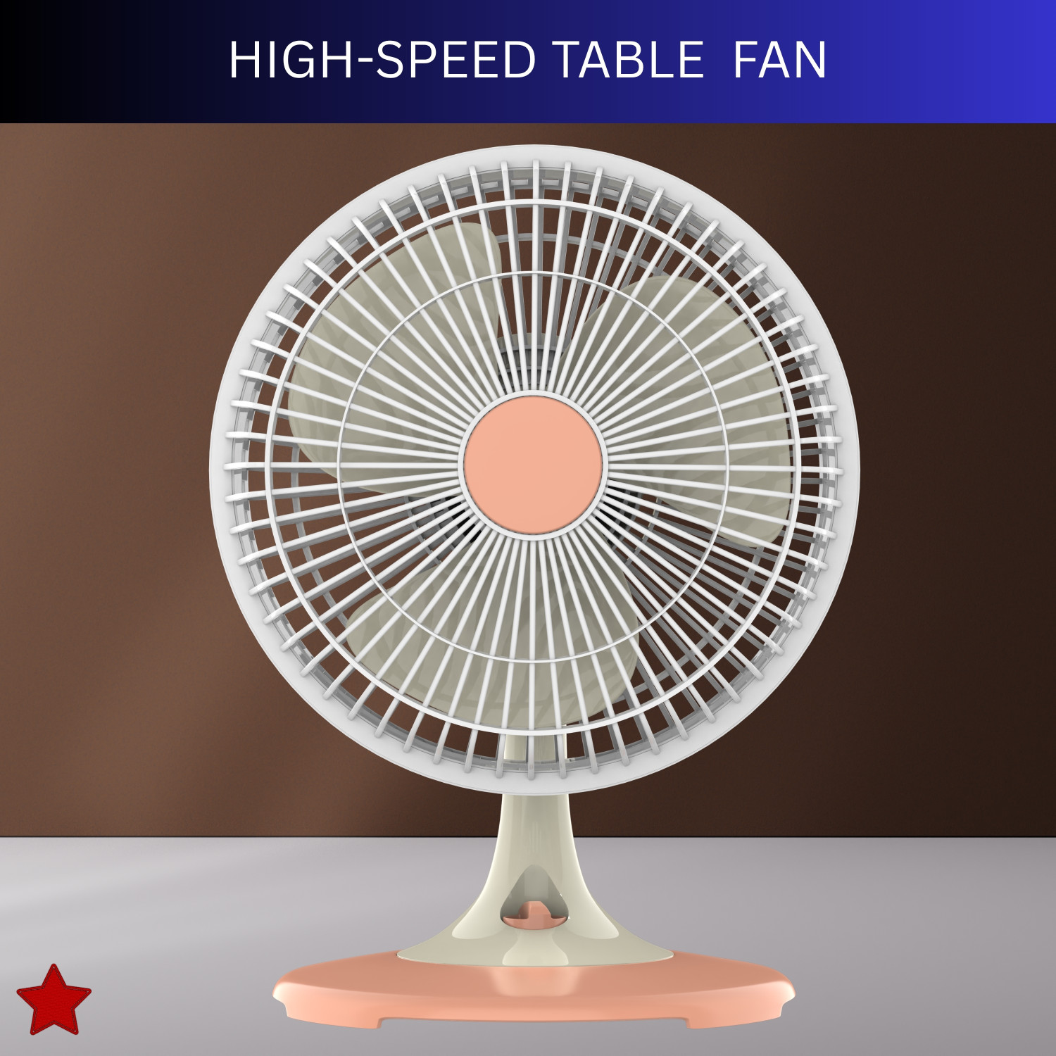 Image of FRONY 300mm(12Inch.) Mini AC Cooler Fan, Small Evaporative Air Table Fan For HomeX141 Silent Operation 300 mm Table Fan