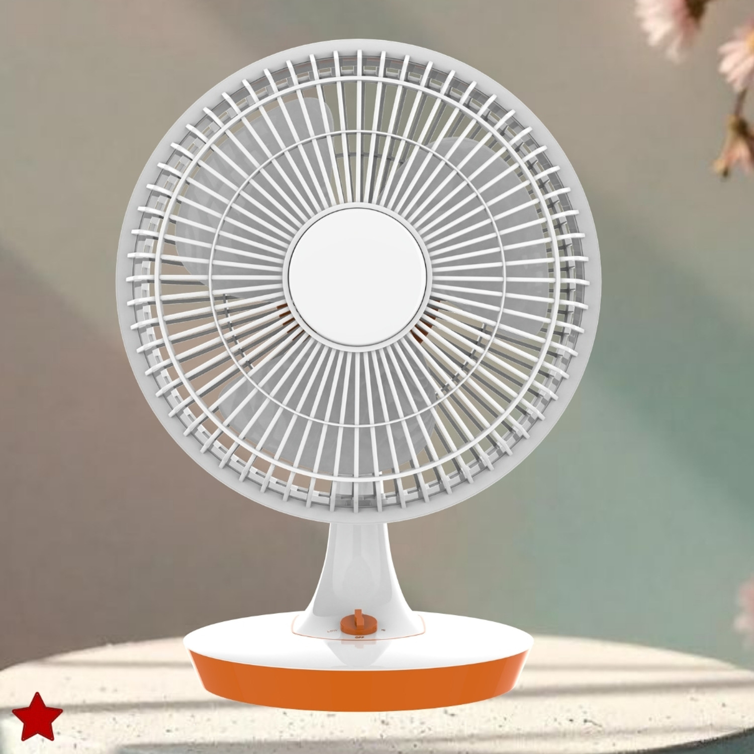Image of YAROH Mini Ac Cooler for Room Cooling 300mm(12Inch.) Electric Table Fan For HomeXE458 Silent Operation 300 mm Table Fan
