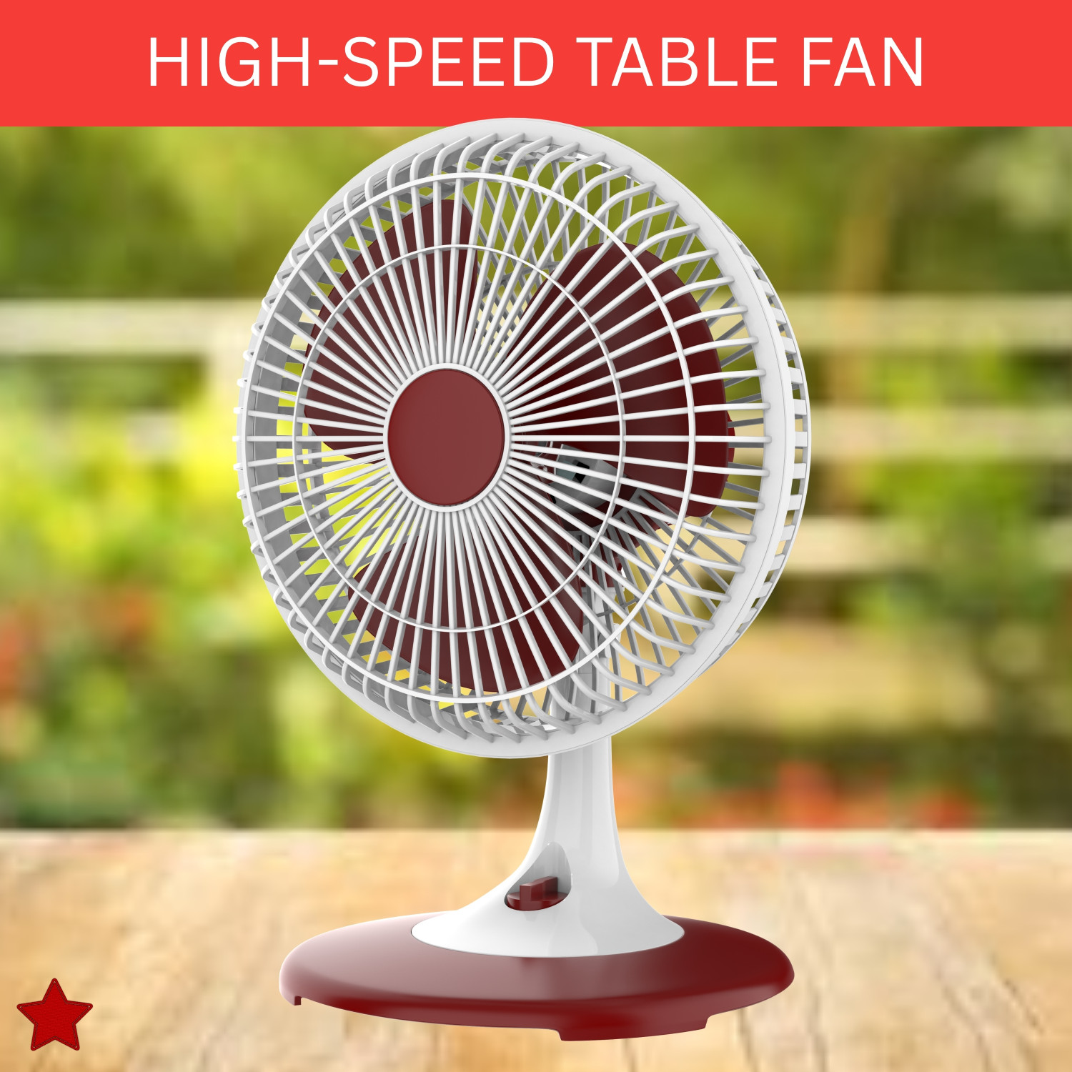 Image of FRONY 300mm(12Inch.) Mini AC Cooler Fan, Small Evaporative Air Table Fan For HomeX190 Silent Operation 300 mm Table Fan