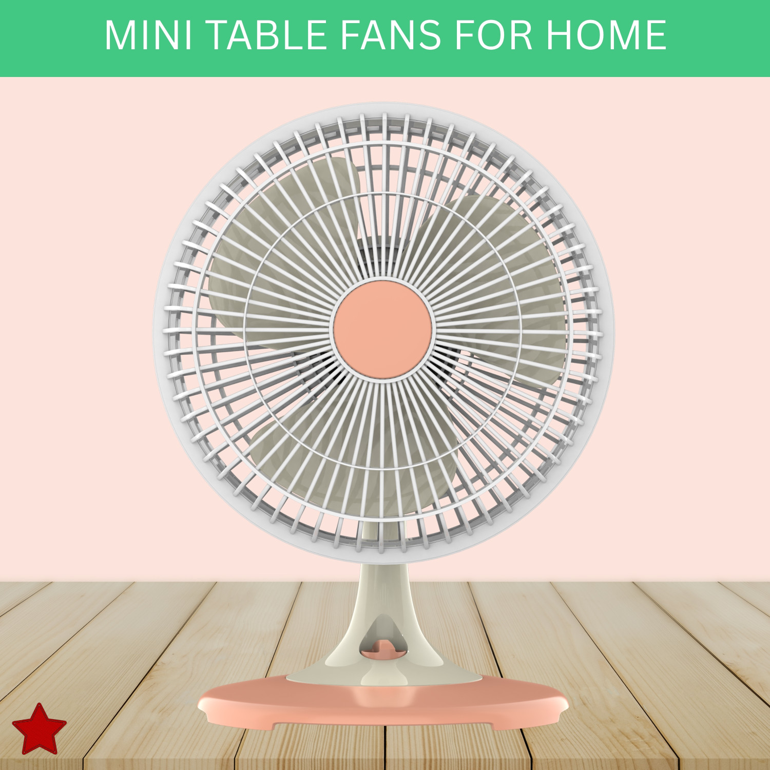 Image of Clairbell 300mm(12Inch.) Mini AC Cooler Fan, Small Evaporative Air Table Fan For HomeC60 Silent Operation 300 mm Table Fan
