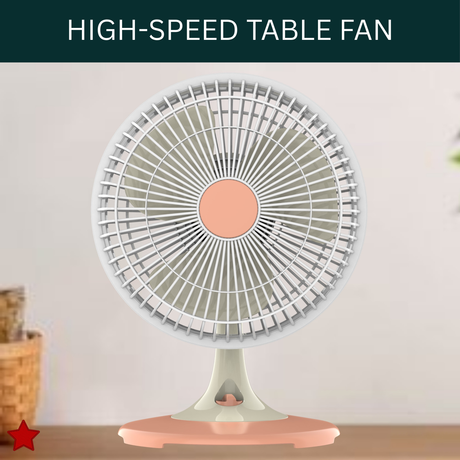 Image of Clairbell 300mm(12Inch.) Mini AC Cooler Fan, Small Evaporative Air Table Fan For HomeC457 Silent Operation 300 mm Table Fan