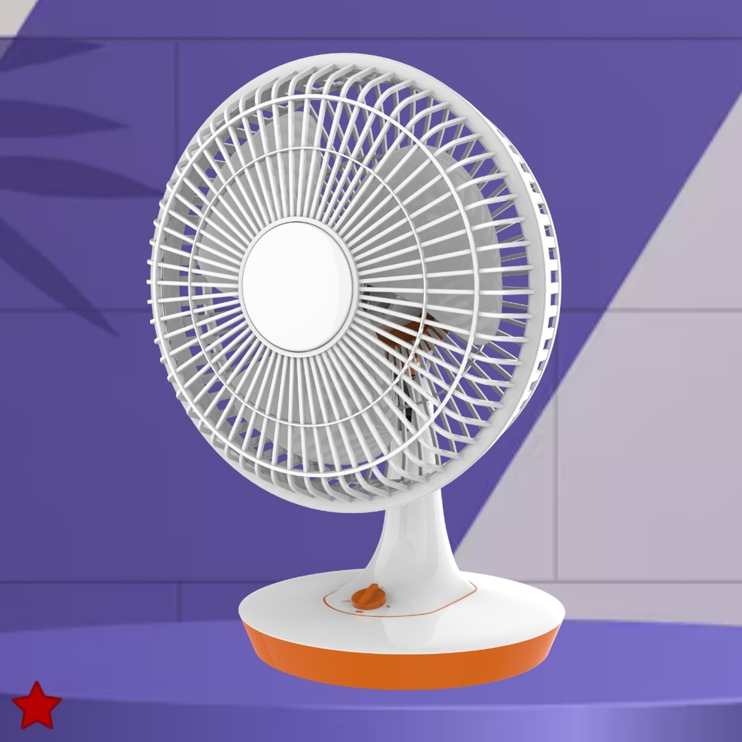 Image of YAROH Mini Ac Cooler for Room Cooling 300mm(12Inch.) Electric Table Fan For HomeZT345 Silent Operation 300 mm Table Fan
