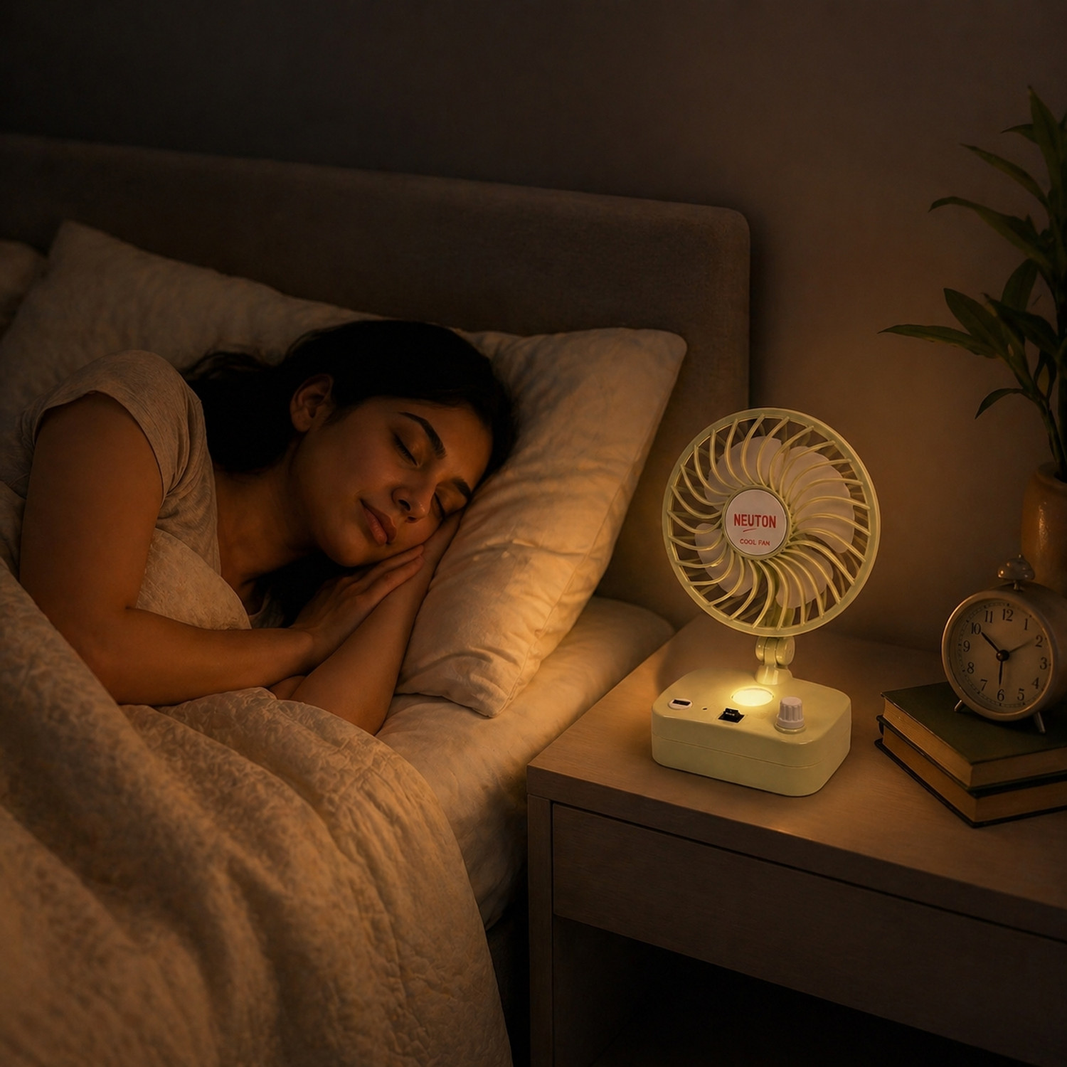 Image of NEUTON Cool Fan With LED Indicators 150 mm Table Fan