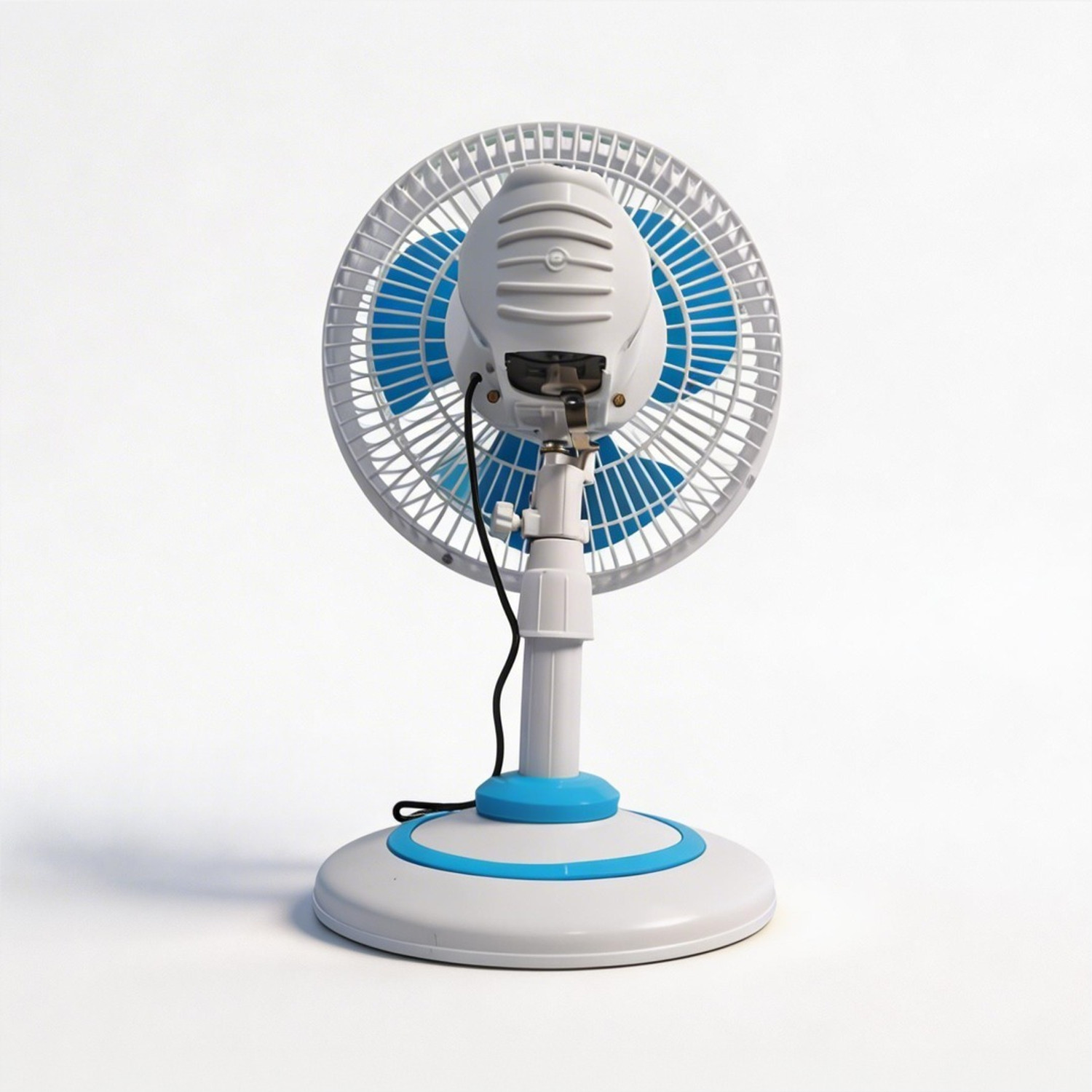 Image of therza Mini Bullet Pedestal Fan | Compact Table Fan | High-Speed 3 Blade Cooling with 12 Months Warranty Anti Dust, Anti Rust, Silent Operation, Ultra High Speed, High Air Delivery, Energy Saving 304 mm Pedestal Fan