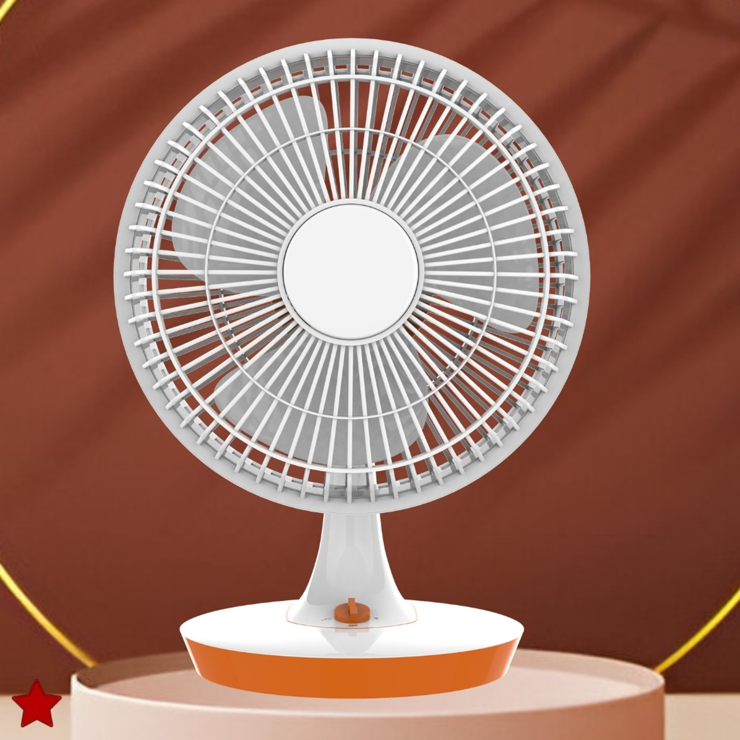 Image of GUGGU Mini Ac Cooler for Room Cooling 300mm(12Inch.) Electric Table Fan For HomeBR39 Silent Operation 300 mm Table Fan