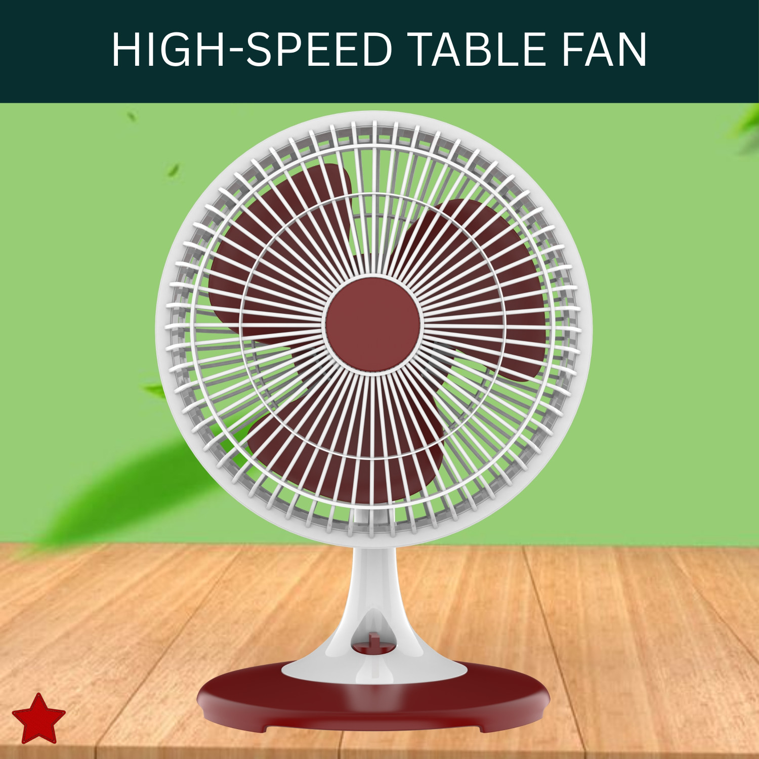 Image of SACRO 300mm(12Inch.) Mini AC Cooler Fan, Small Evaporative Air Table Fan For HomeZ461 Silent Operation 300 mm Table Fan