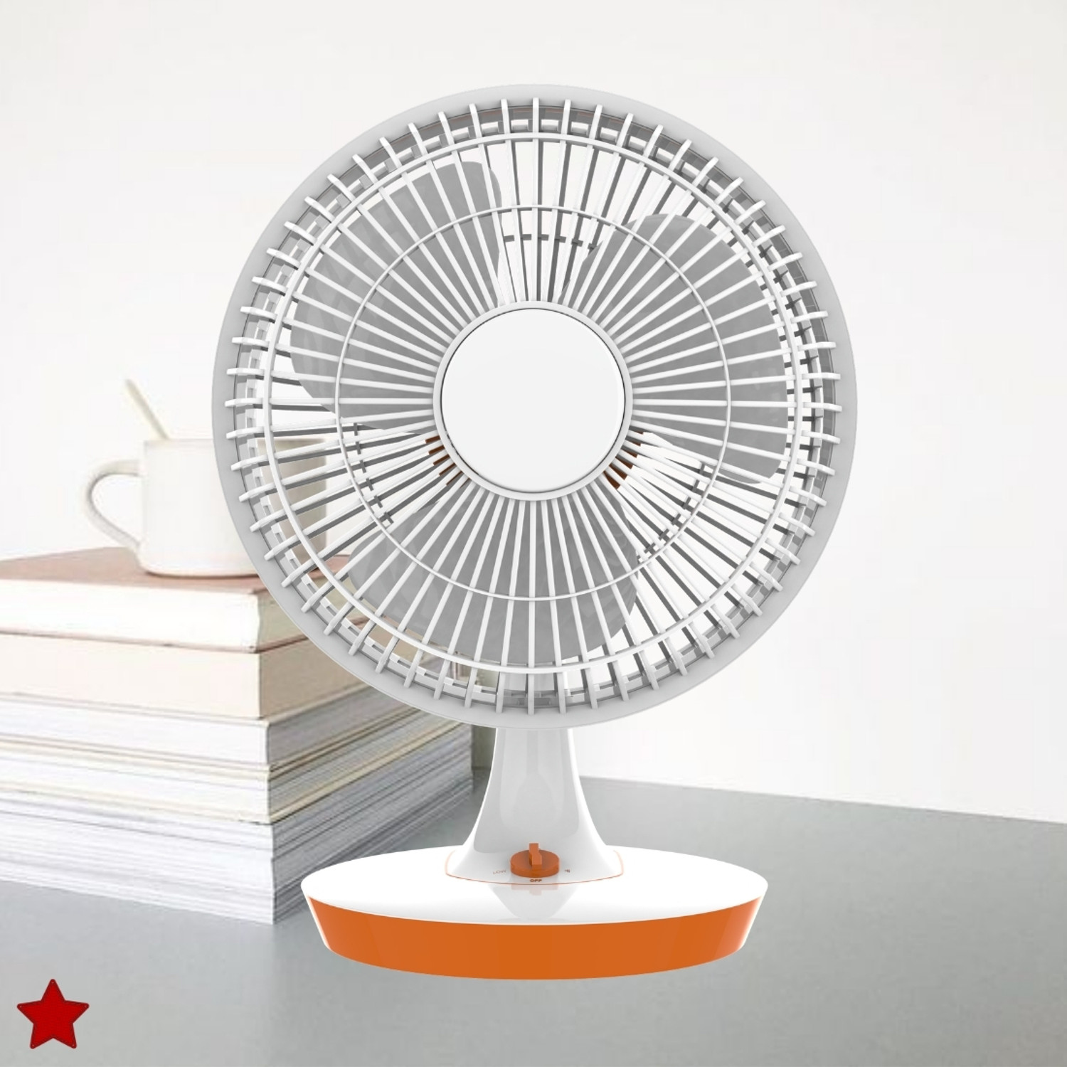 Image of GUGGU Mini Ac Cooler for Room Cooling 300mm(12Inch.) Electric Table Fan For HomeBE428 Silent Operation 300 mm Table Fan