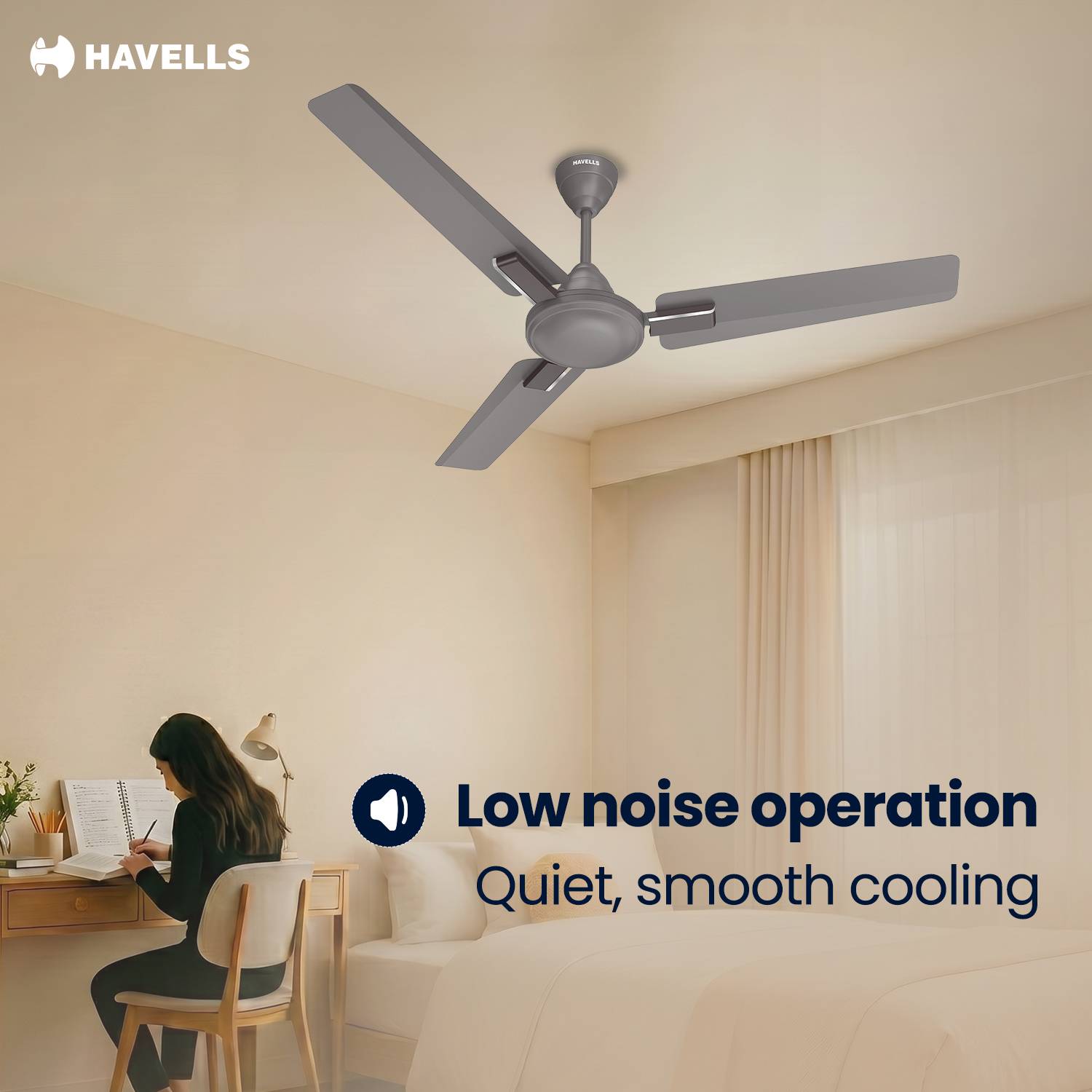 HAVELLS Ambrose Neo 1200mm Ceiling Fan - Image 4