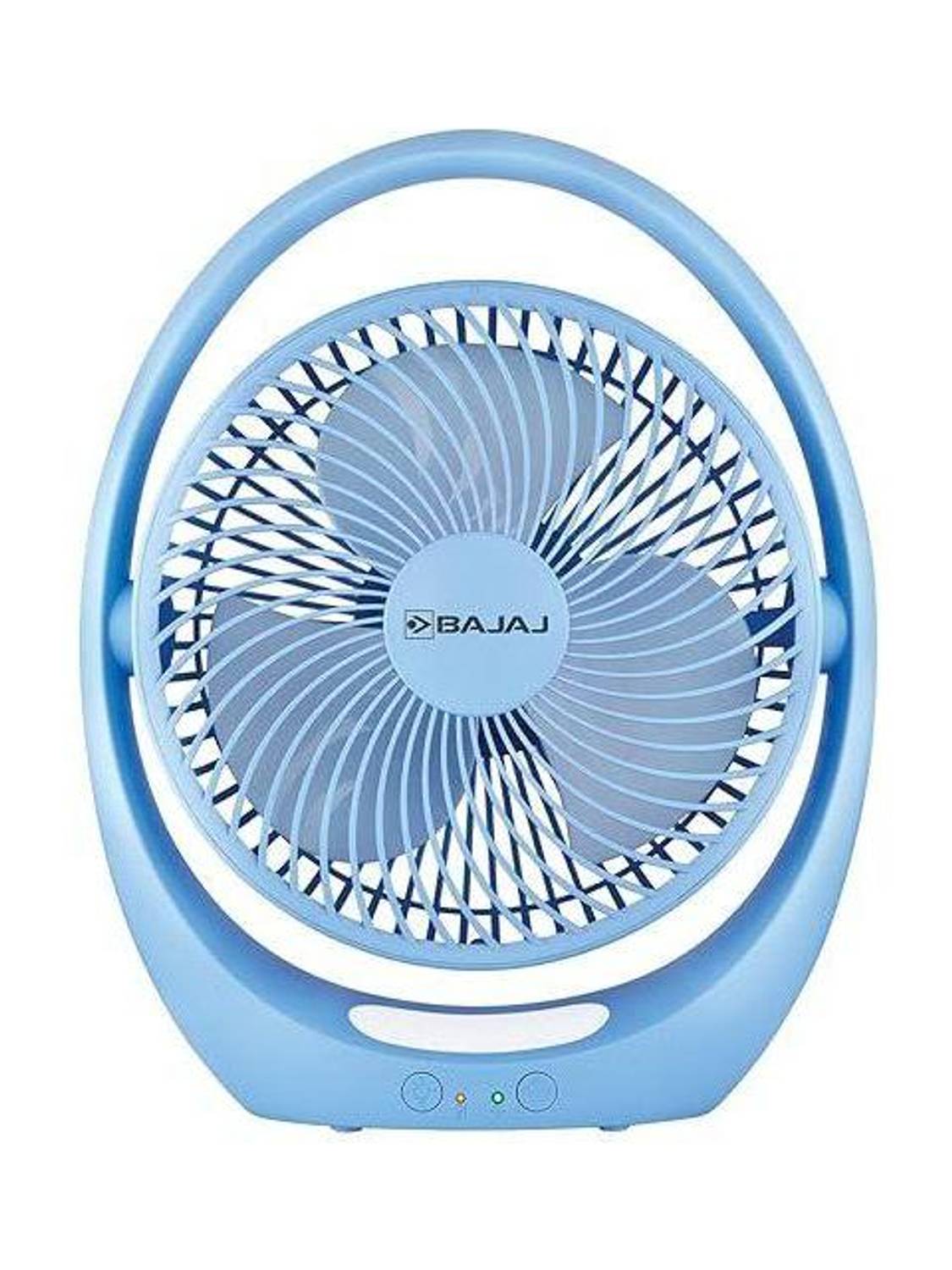 BAJAJ PYGMY GO (251301) | Rechargeable | Energy Saving with 1 Year Warranty Energy Saving 178 mm Table Fan