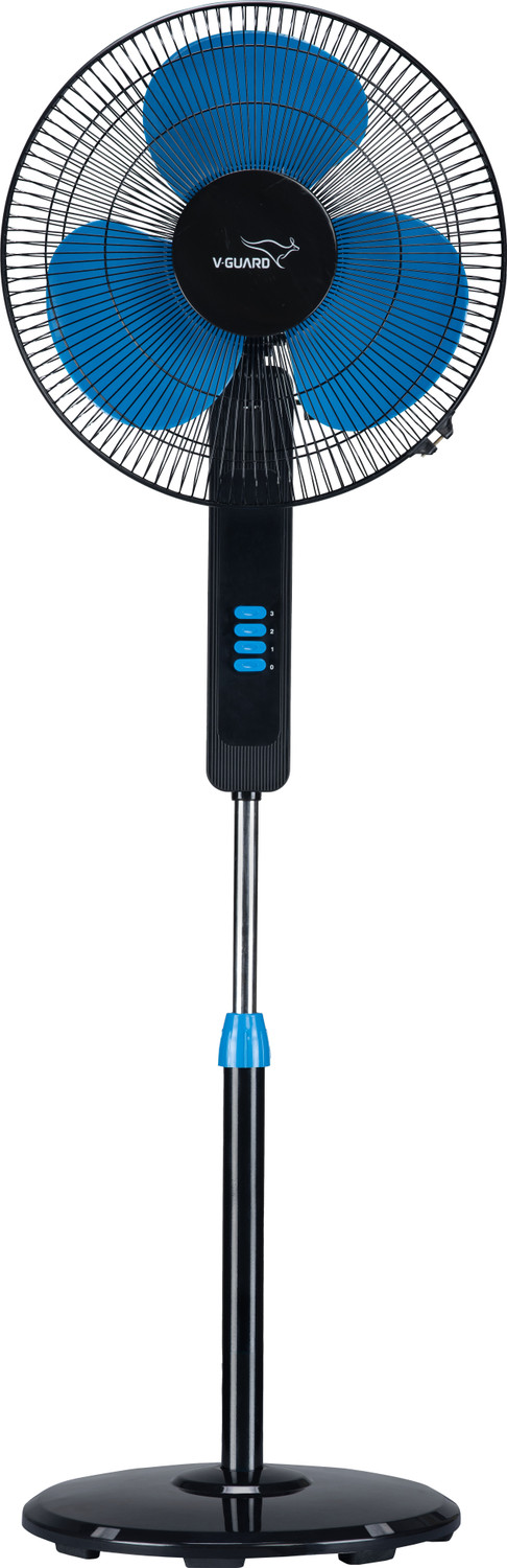 Image of V-Guard Esfera STS Plus Neo (Blue Black) | Copper Motor | Premium | ABS Body with 2 Months Warranty 400 mm Pedestal Fan