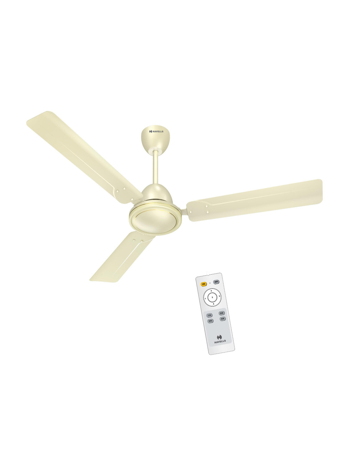 Image of HAVELLS Artemis BLDC with 2 Year Warranty BLDC Motor with Remote 1200 mm Ceiling Fan (5 Star | Bianco | Pack of 1)
