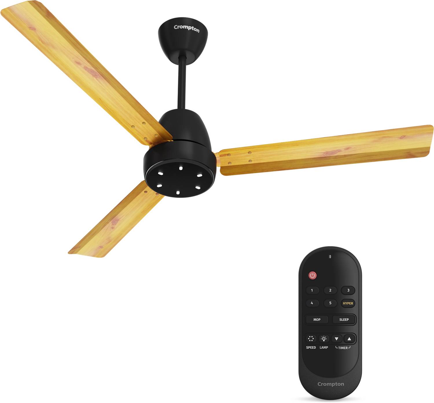 Crompton Energion NITEO with 4 Year Warranty BLDC Motor with Remote 1200 mm Ceiling Fan