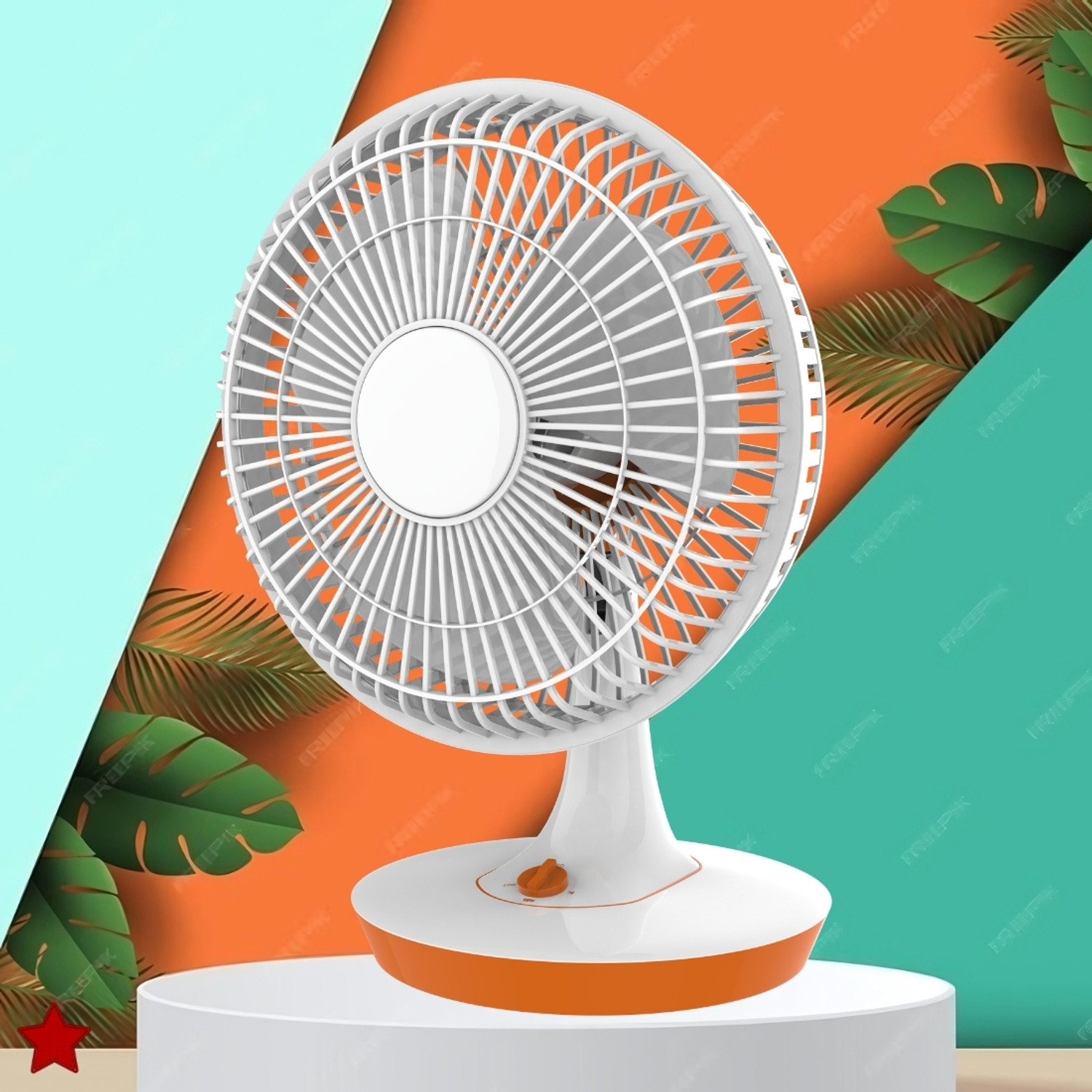 Image of FRONY Mini Ac Cooler for Room Cooling 300mm(12Inch.) Electric Table Fan For HomeCQ201 Silent Operation 300 mm Table Fan